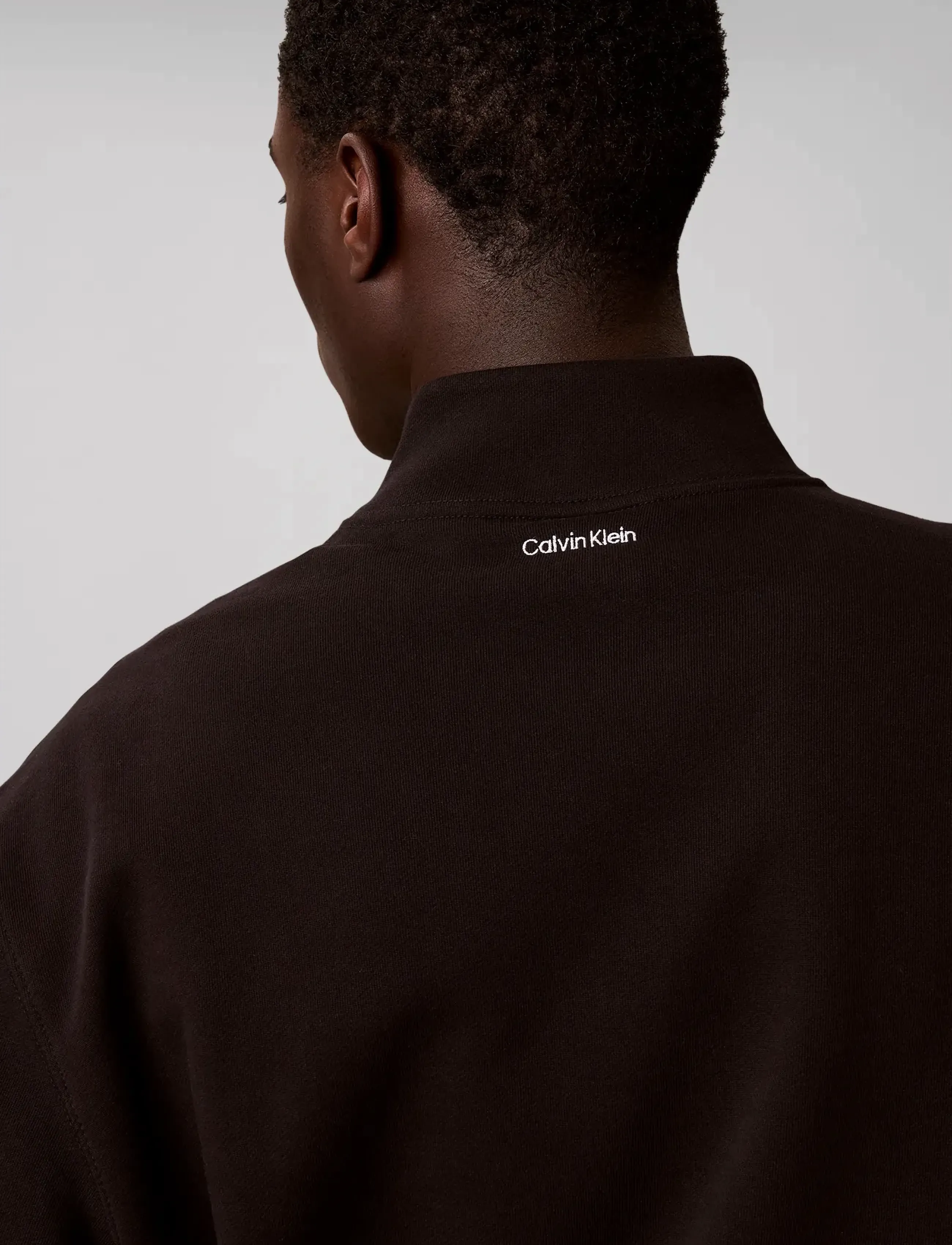 Calvin Klein Jeans - LS EU 350TERRY COLLEGIATE BADGE - shop efter stil - black - 4