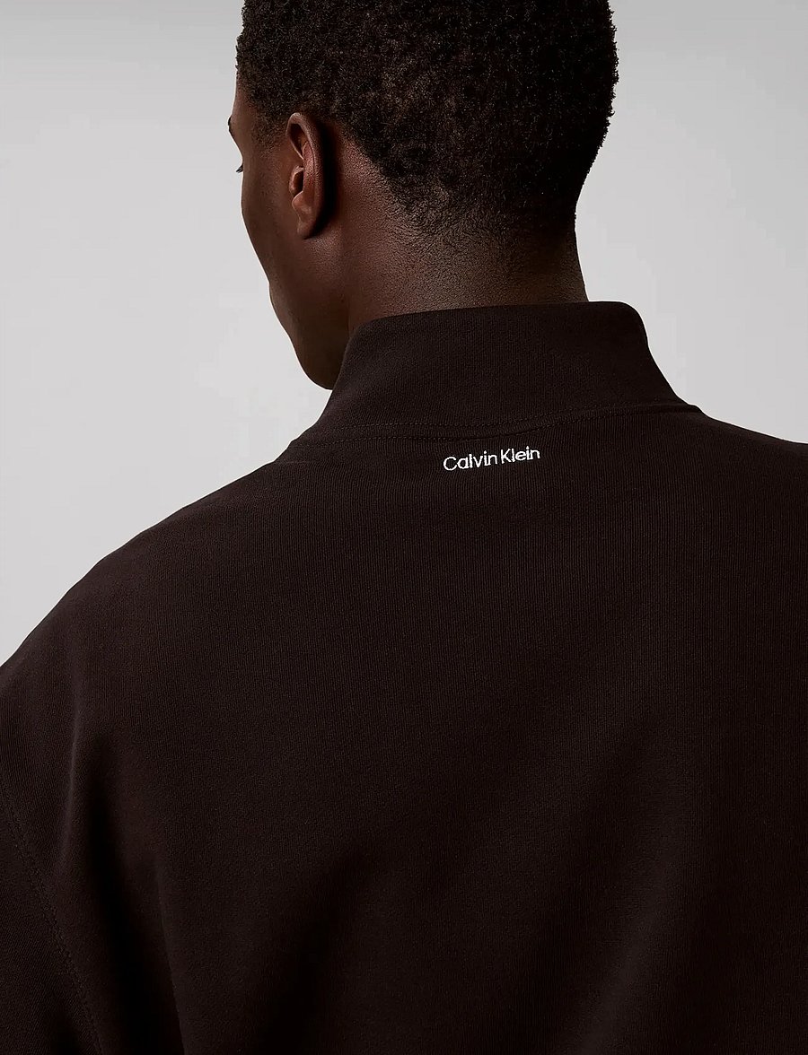 Calvin Klein Jeans - LS EU 350TERRY COLLEGIATE BADGE - shop efter stil - black - 4