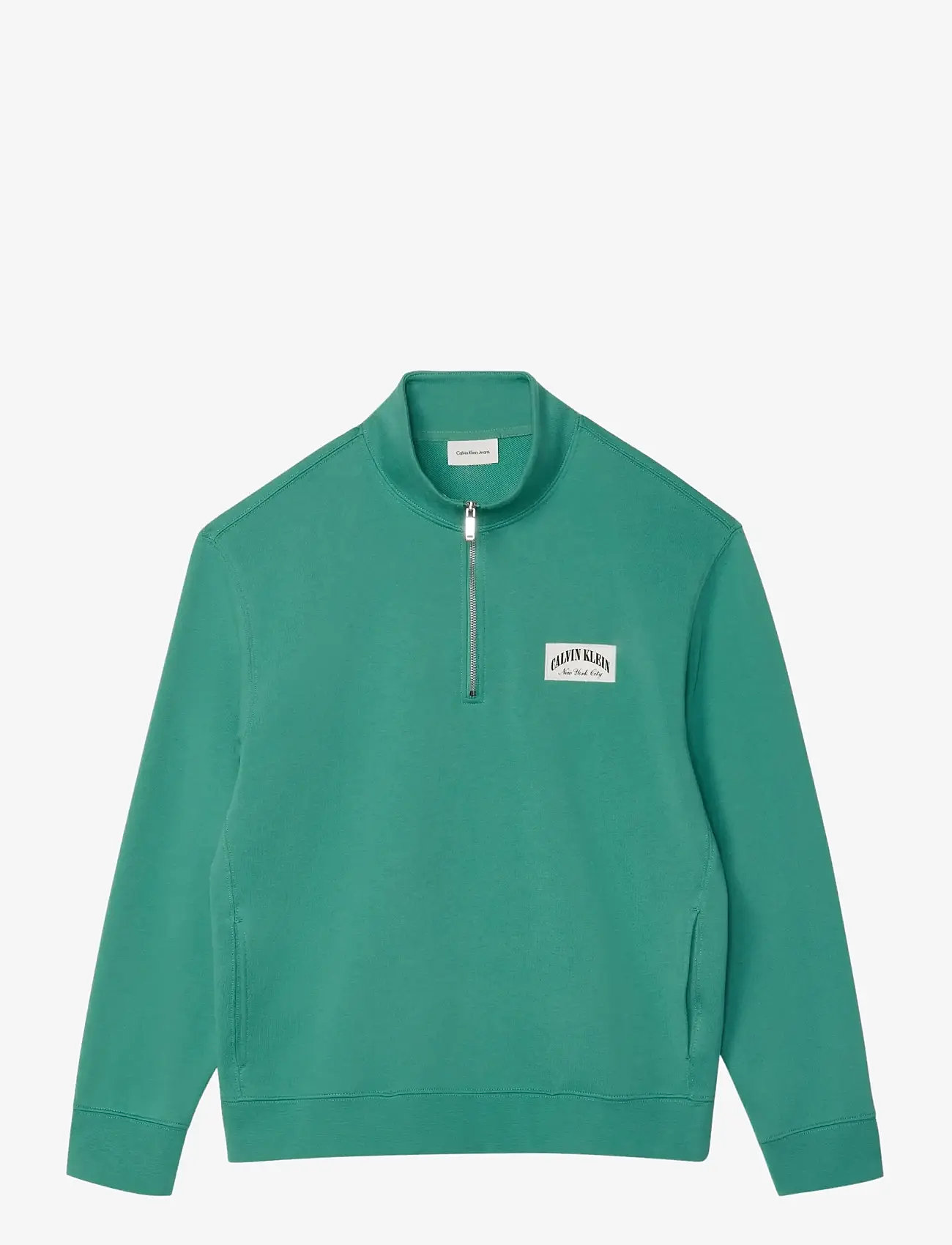 Calvin Klein Jeans - LS EU 350TERRY COLLEGIATE BADGE - dressipluusid - wild green - 1