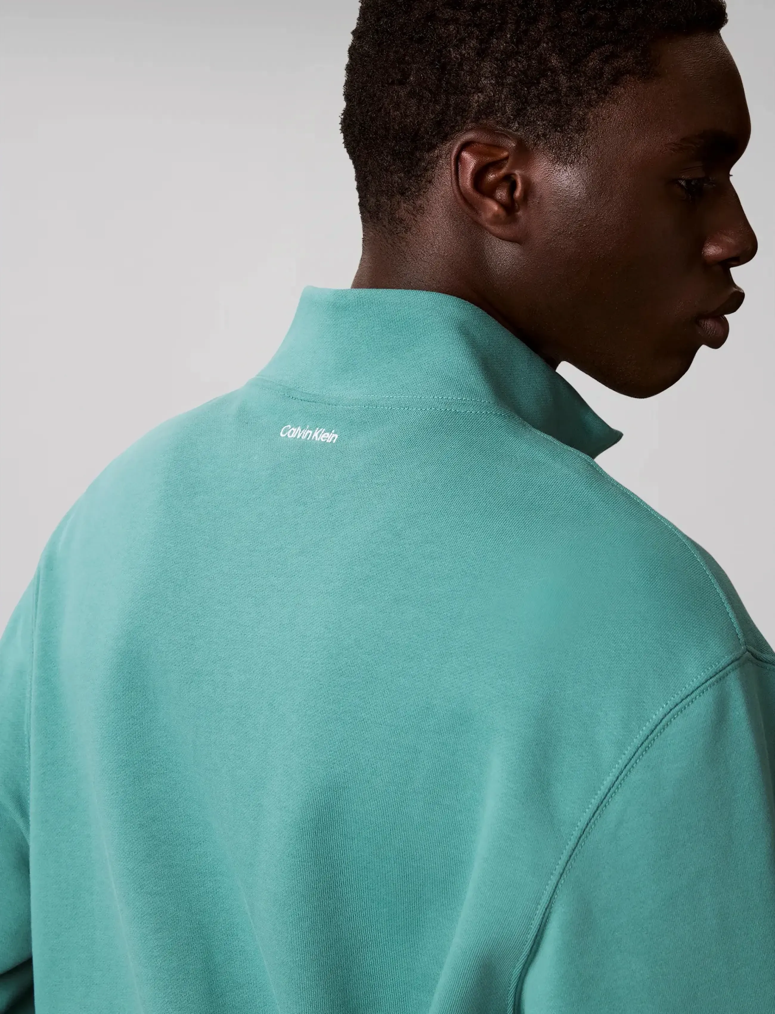 Calvin Klein Jeans - LS EU 350TERRY COLLEGIATE BADGE - shop efter stil - wild green - 4