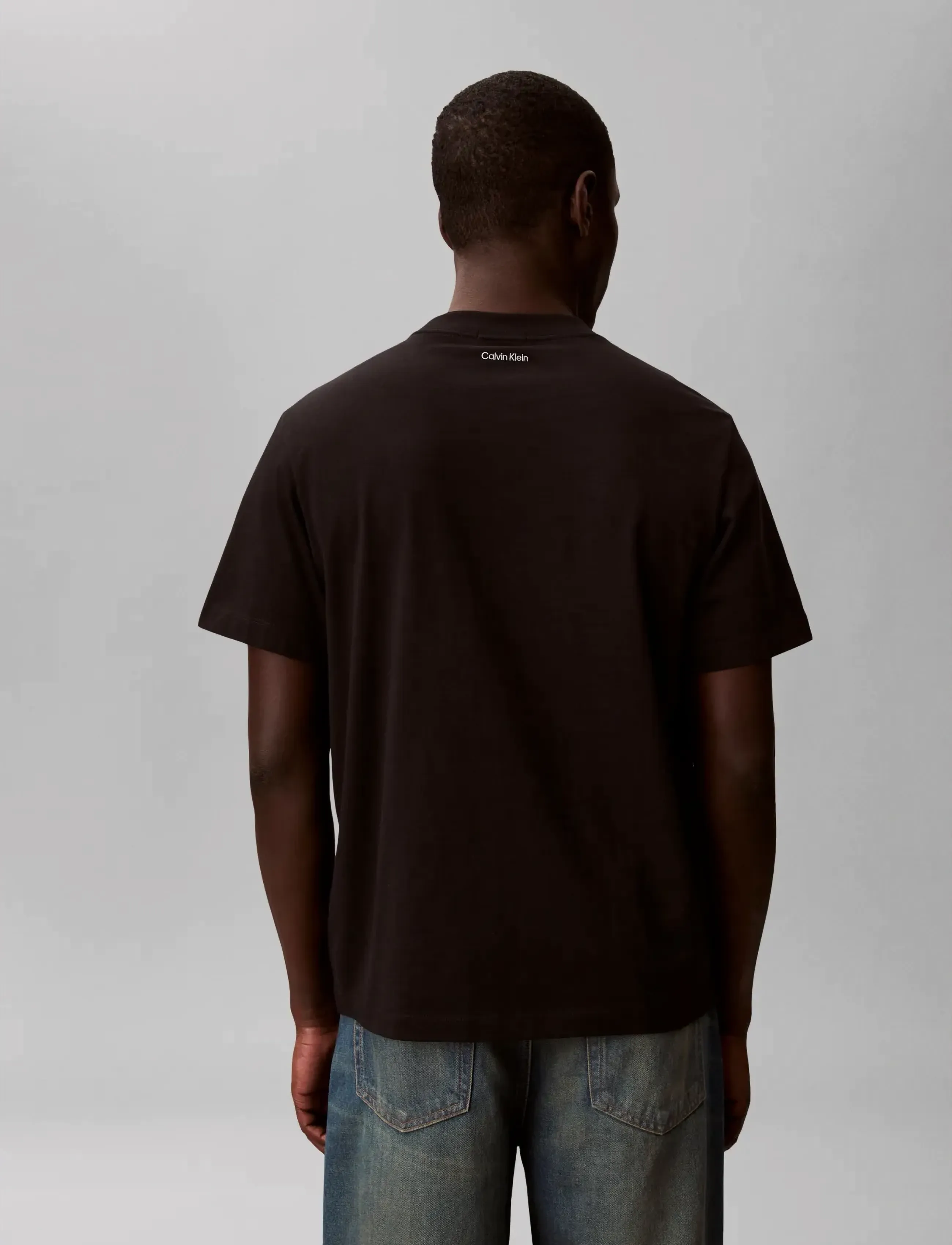 Calvin Klein Jeans - SS 20S EASY COLLEGIATE BADGE TEE - kurzärmelig - black - 3