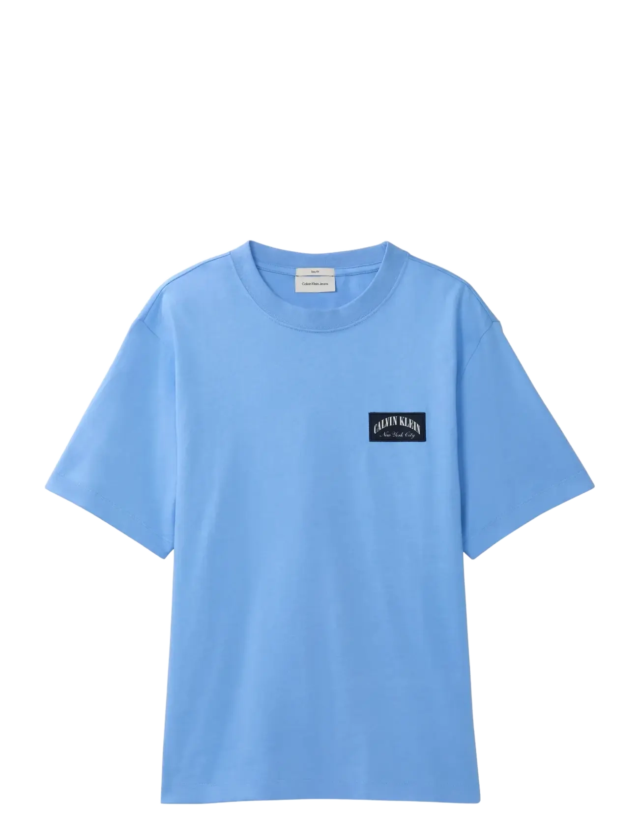 Calvin Klein Jeans SS 20S EASY COLLEGIATE BADGE TEE - Calvin Klein Jeans - BLUE DESCENT / blue