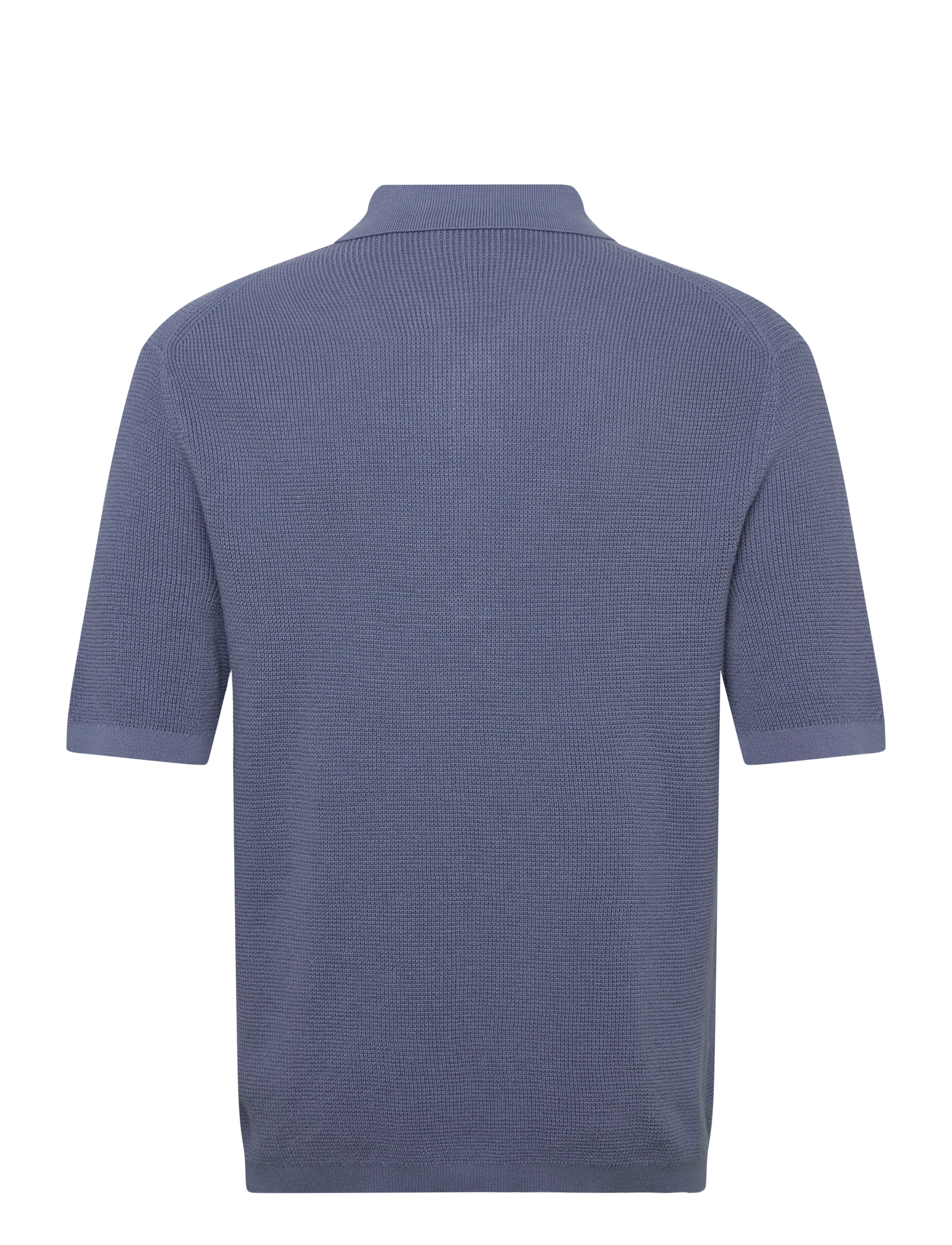 Calvin Klein Jeans - SS COTTON WAFFLE POLO COLLARSWTR - polostrik - dusty sailor blue - 2