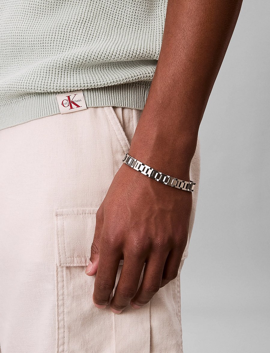 Calvin Klein Jeans - SS COTTON WAFFLE POLO COLLARSWTR - knitted polos - pale meadow - 5