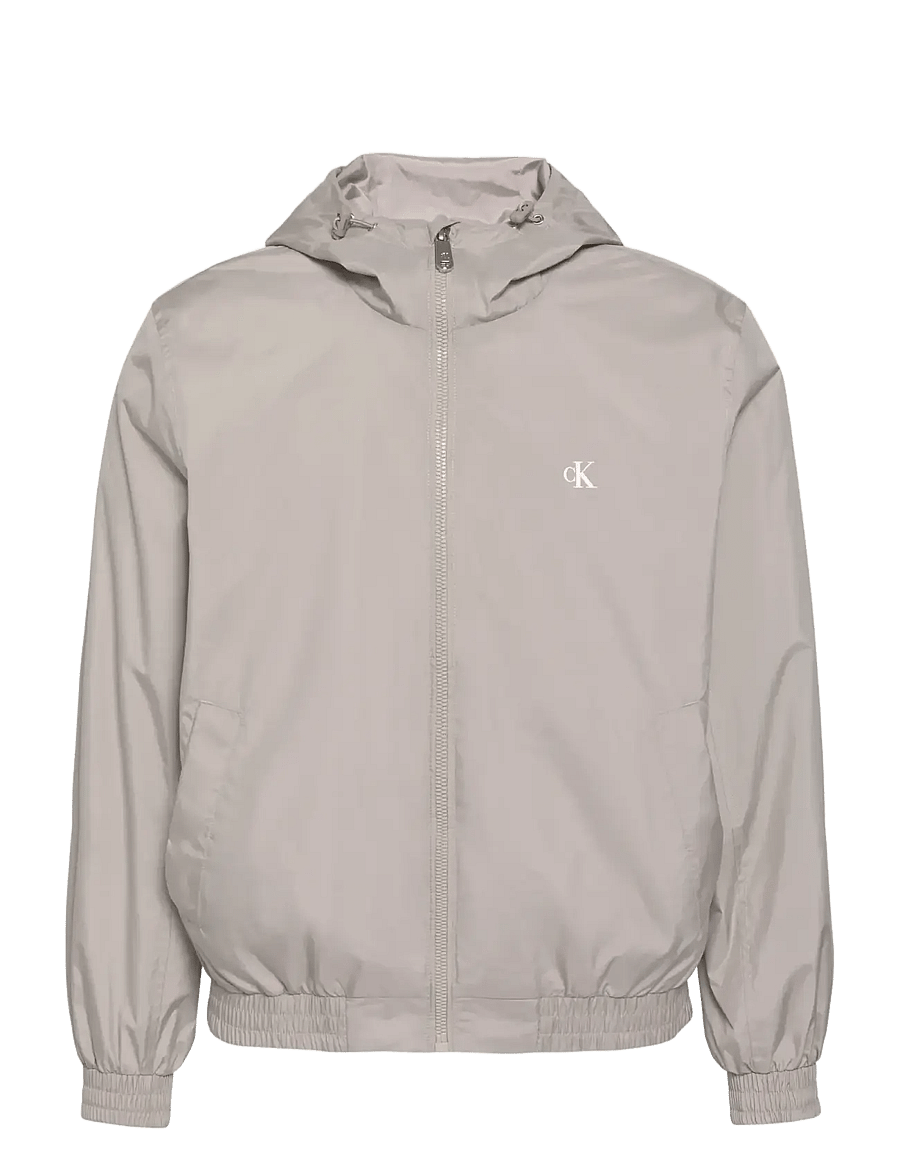 Calvin Klein Jeans - LS UNFILLED NYLON HD HRRNGTN JKT - frühlingsjacken - vintage khaki - 1