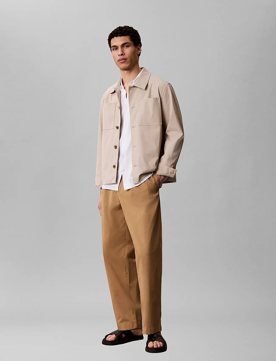 Calvin Klein Jeans - WASHED COMFORT COTTON HALF ELAST - casual - tigers eye - 0