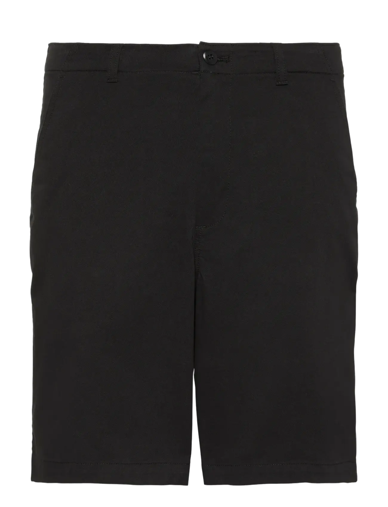 Calvin Klein Jeans STRAIGHT COMFORT COTTON 9" CHINO - Vis alt - BLACK / black