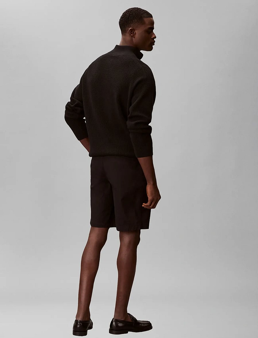 Calvin Klein Jeans - STRAIGHT COMFORT COTTON 9" CHINO - casual shorts - black - 2