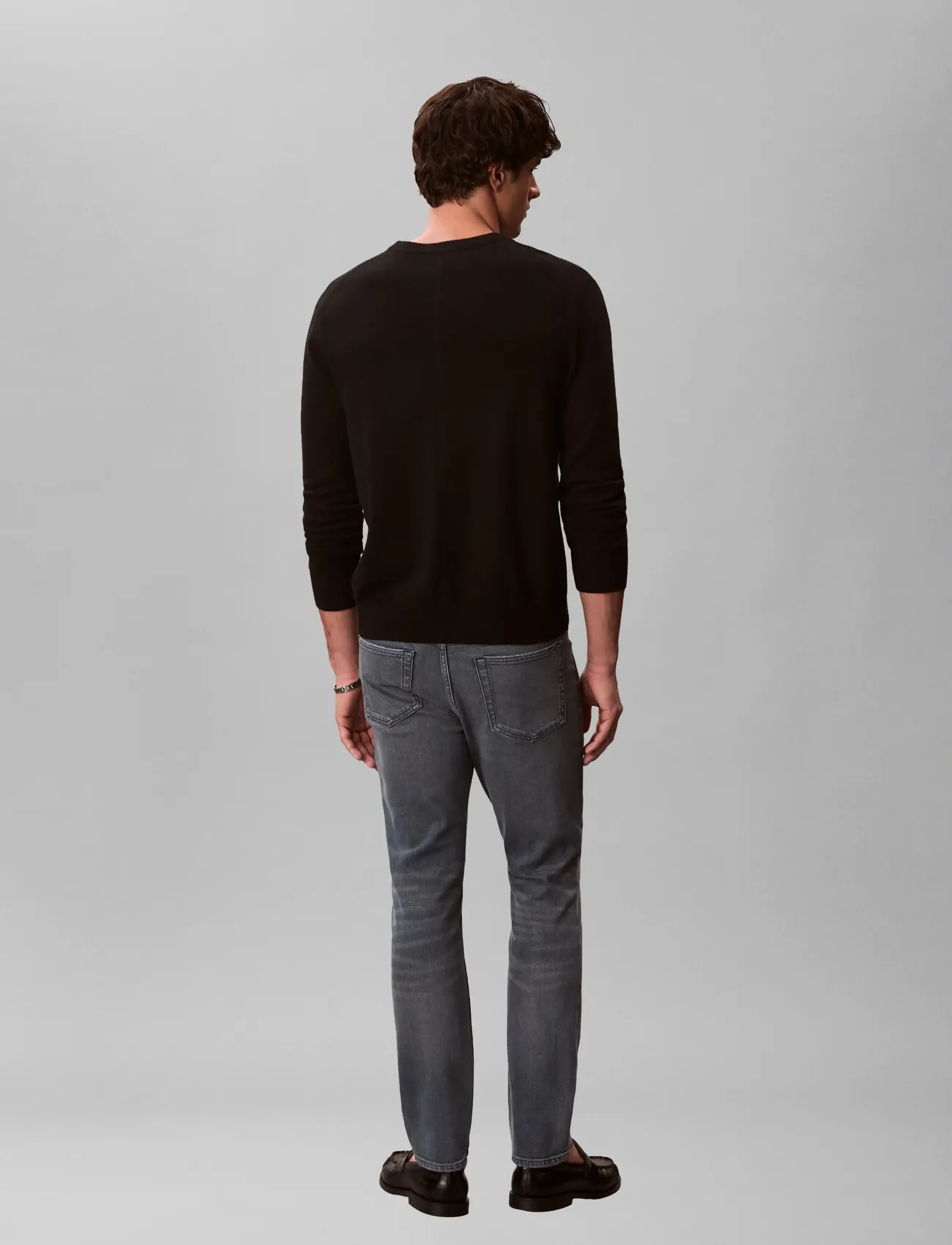 Calvin Klein Jeans - SLIM BLUE ASH STONE - blue ash stone - 2