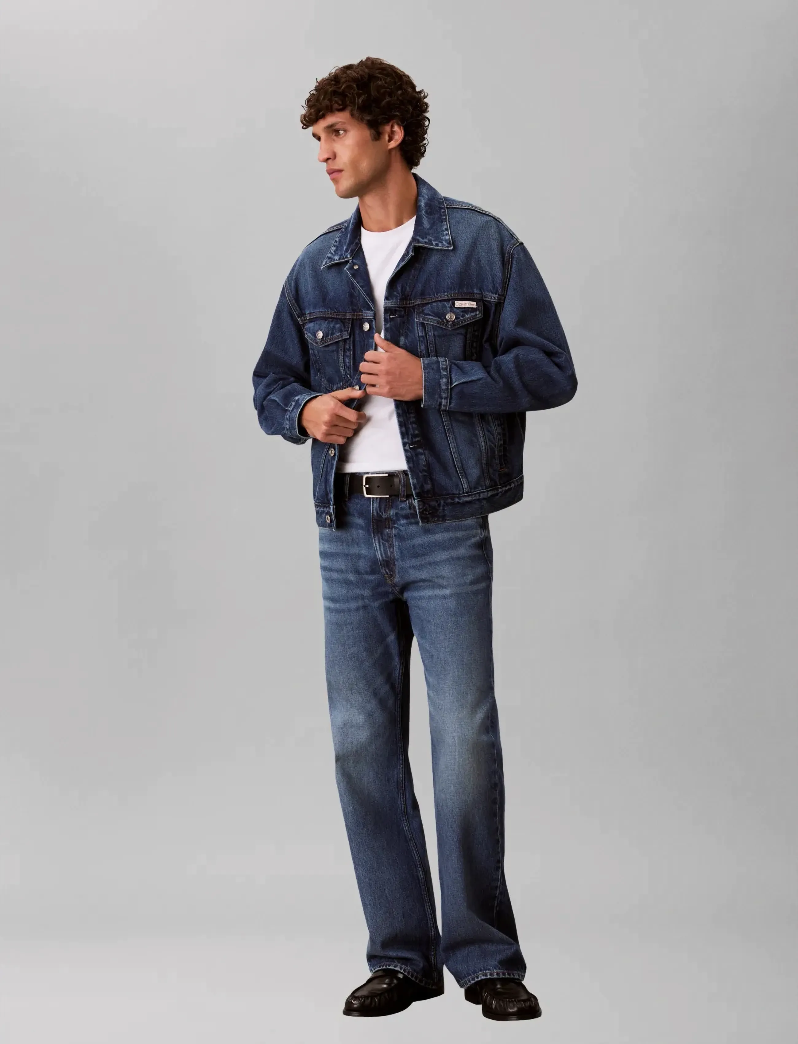 Calvin Klein Jeans - 90S HORIZON TRUCKER - unlined denim jackets - horizon - 3