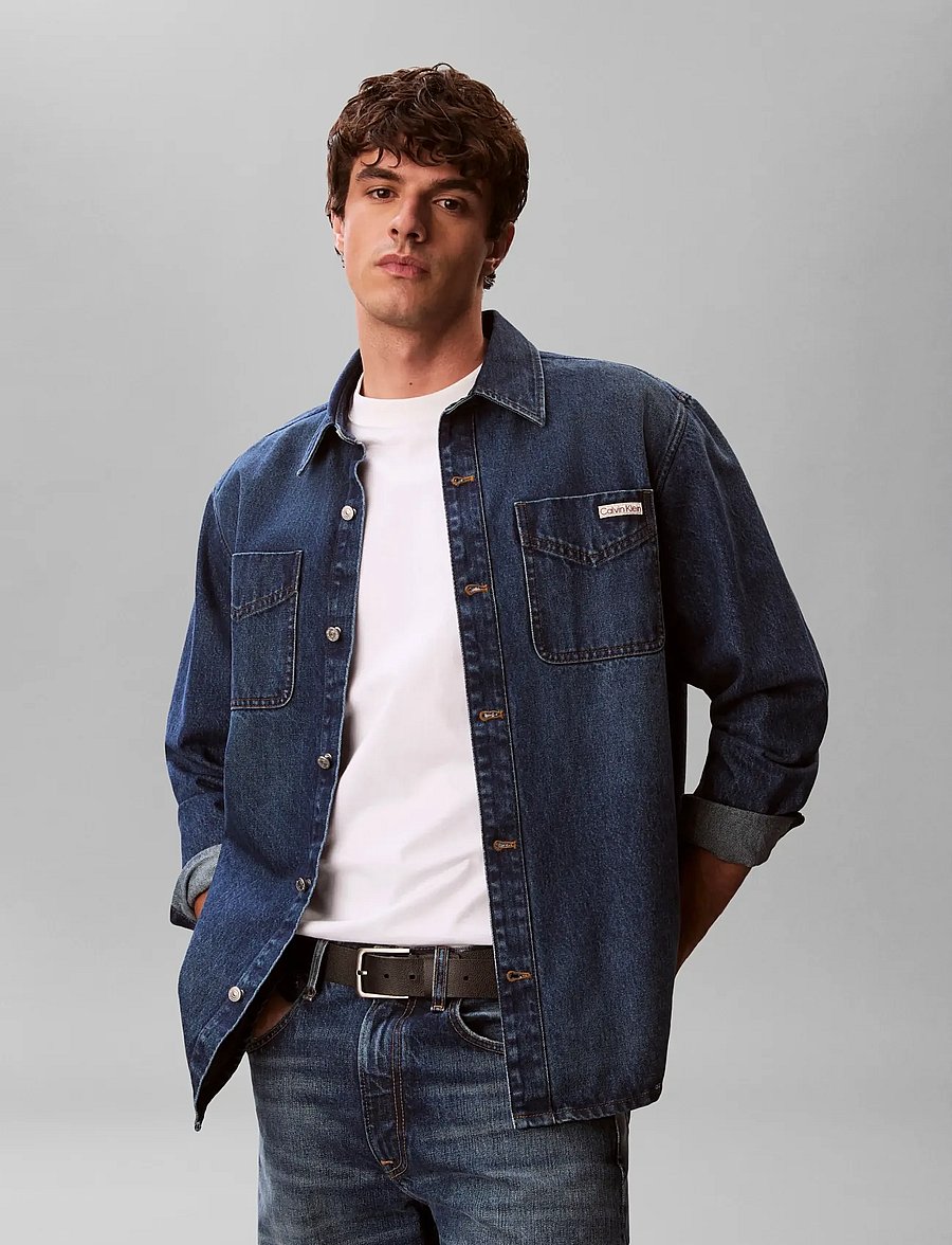 Calvin Klein Jeans - 90S HORIZON OVERSHIRT - denim shirts - horizon - 3