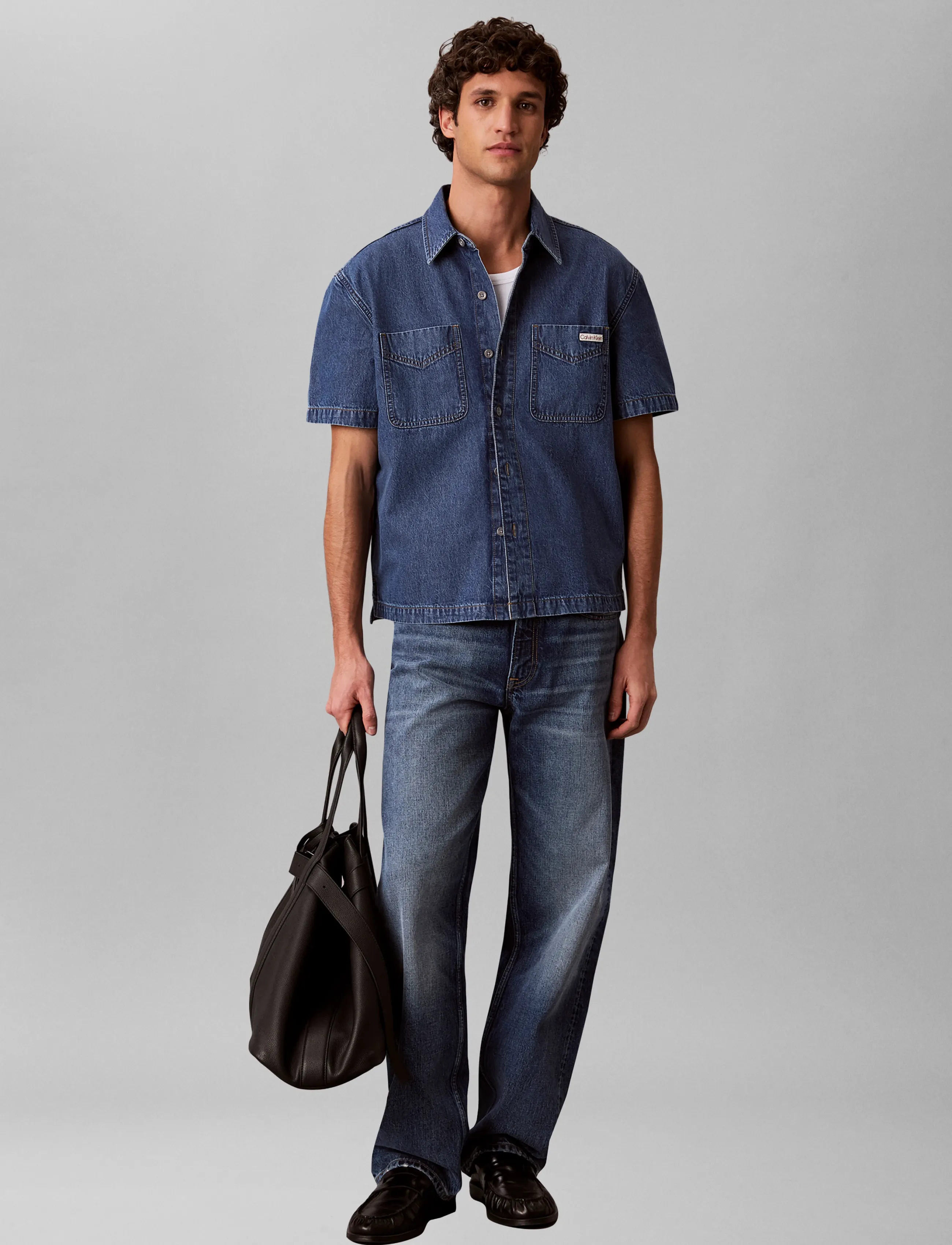 Calvin Klein Jeans BECKFORD BLUE SHORT SLEEVE SHIRT - Hemden - BECKFORD BLUE / blue