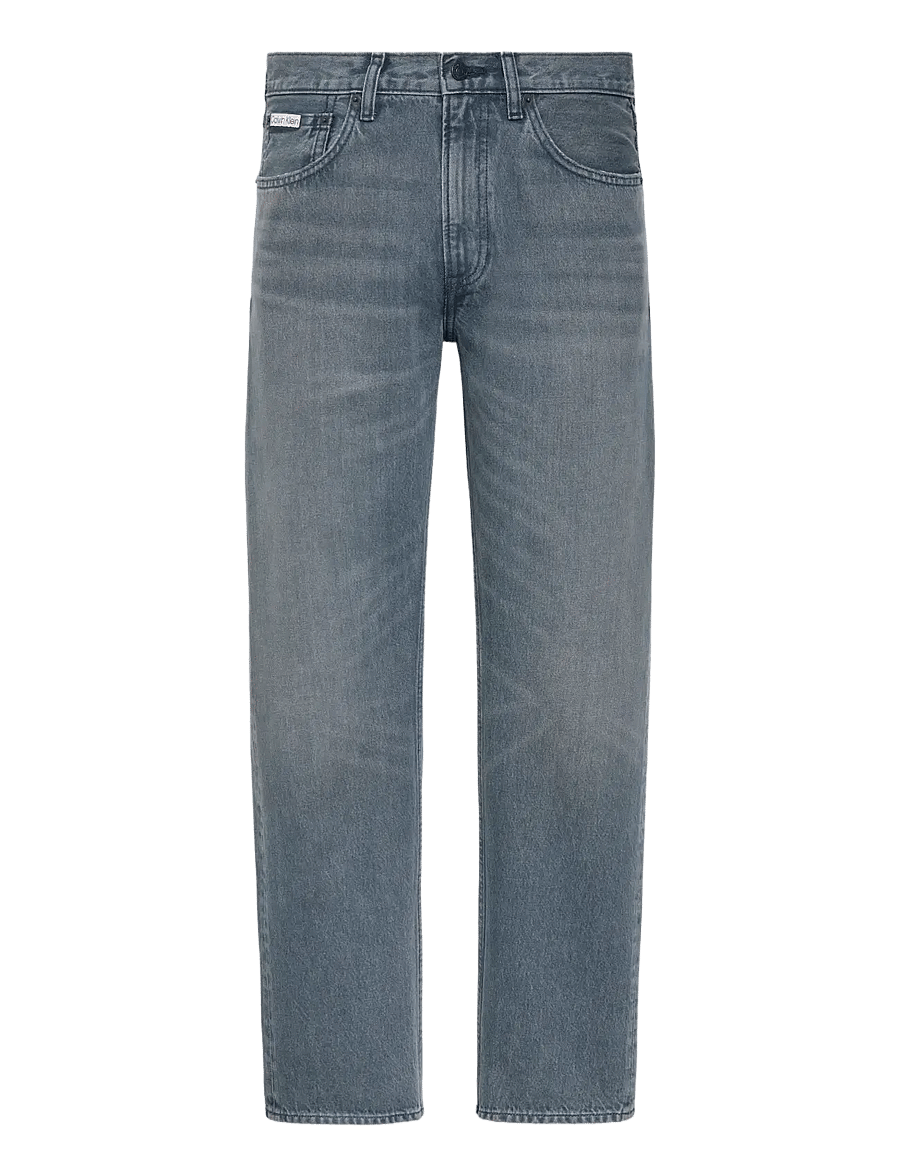 Calvin Klein Jeans - 90S STRAIGHT BLUE ASH STONE JEAN - normale jeans - blue ash stone - 1