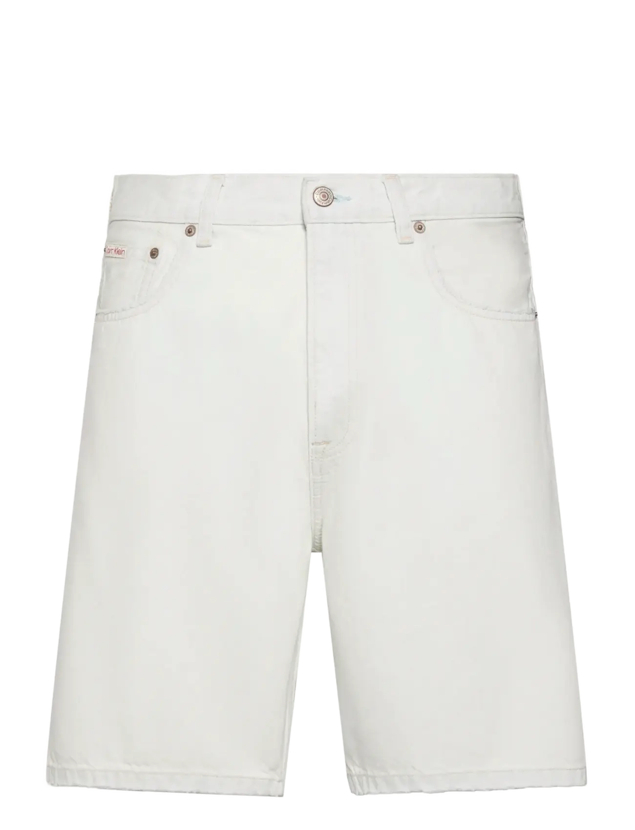 Calvin Klein Jeans 90S SHORT BLEACHOUT 205 - Kleidung - BLEACHOUT 205 / white