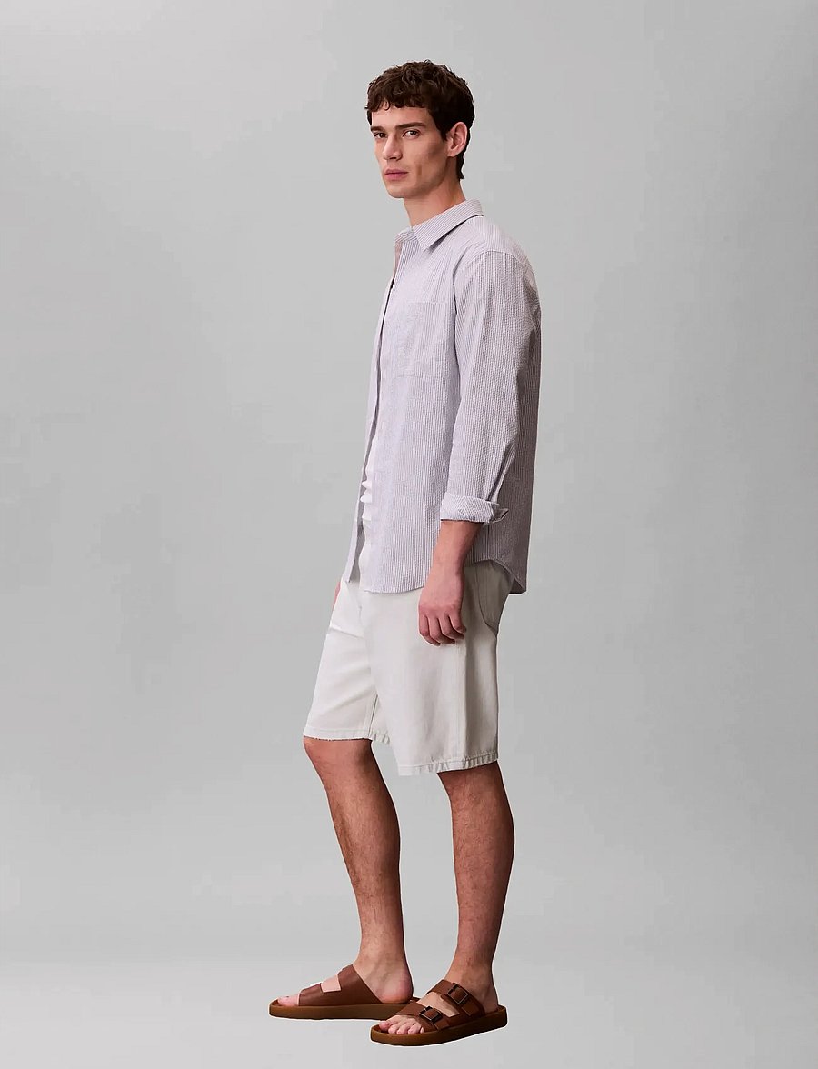 Calvin Klein Jeans - 90S SHORT BLEACHOUT 205 - lühikesed teksapüksid - bleachout 205 - 3