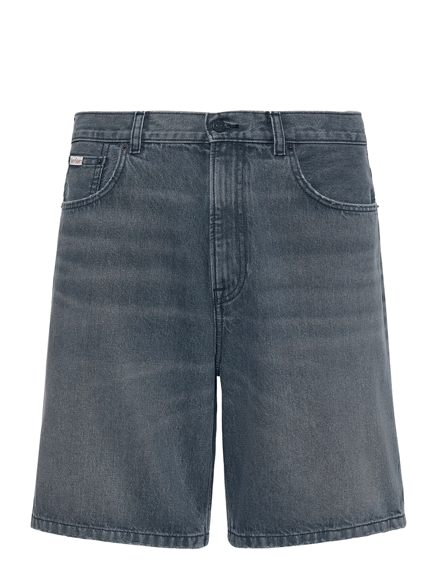 Calvin Klein Jeans - 90S SHORT BLUE ASH STONE - farkkushortsit - blue ash stone - 1
