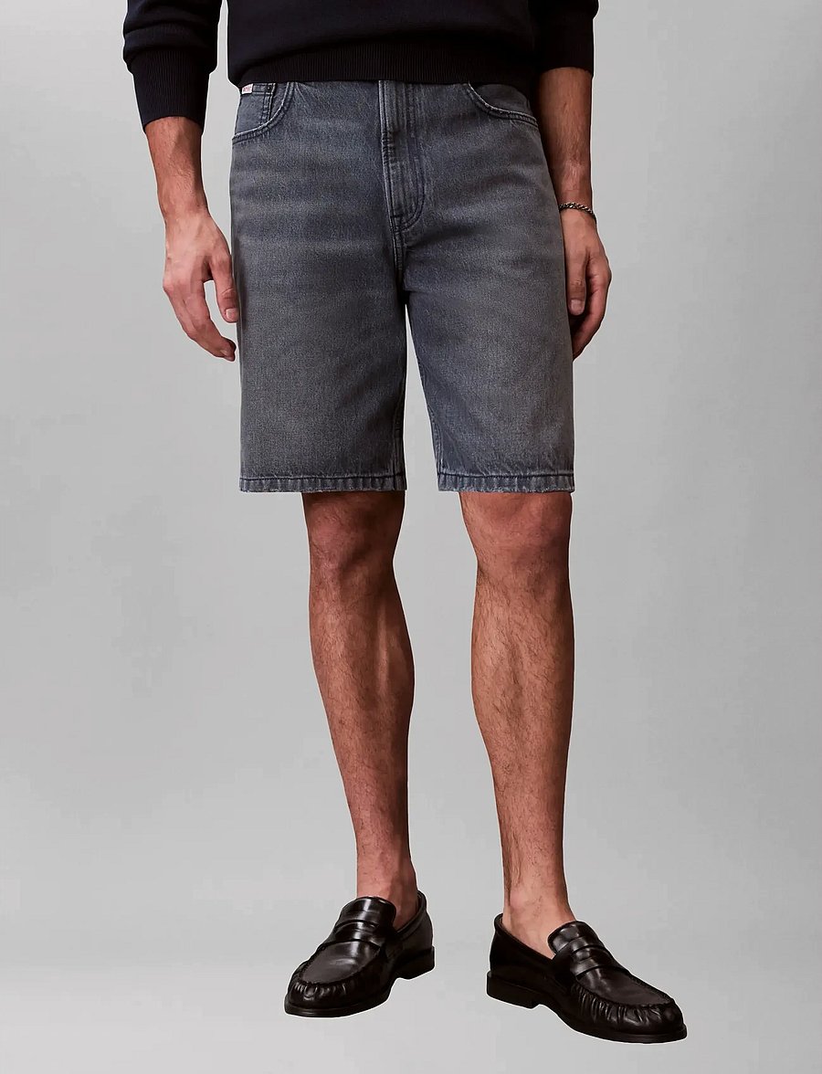 Calvin Klein Jeans - 90S SHORT BLUE ASH STONE - farkkushortsit - blue ash stone - 3