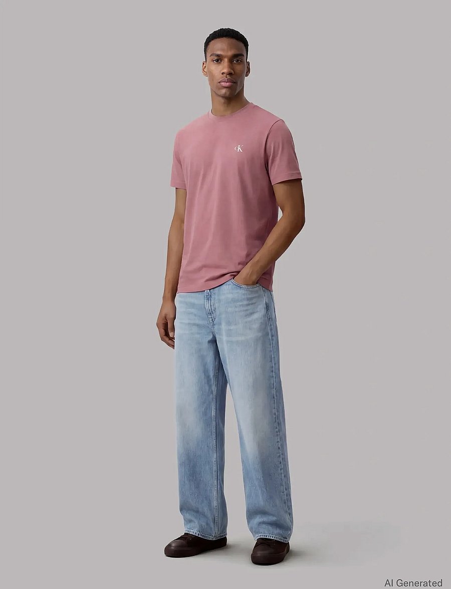Calvin Klein Jeans - BAGGY HARPER BLUE JEAN - loose jeans - harper blue - 0