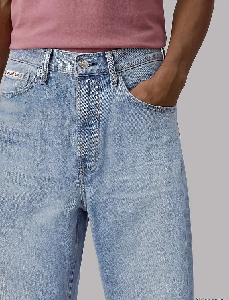 Calvin Klein Jeans - BAGGY HARPER BLUE JEAN - loose jeans - harper blue - 3