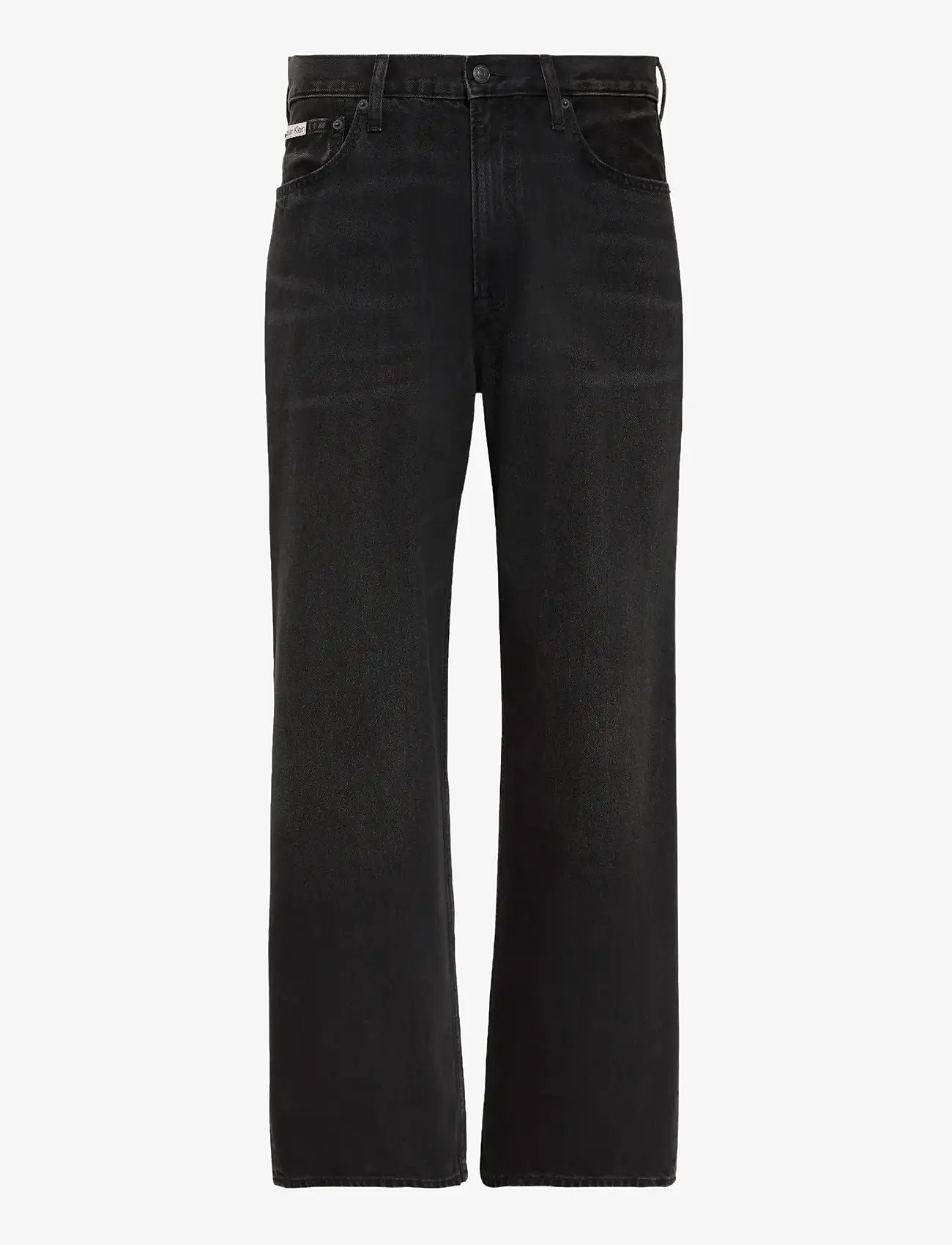 Calvin Klein Jeans - BAGGY AVERY BLACK STONE JEAN - alt laienevad teksad - avery black stone - 1