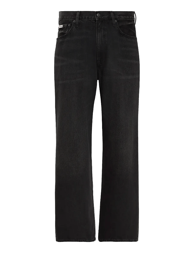 Calvin Klein Jeans - BAGGY AVERY BLACK STONE JEAN - alt laienevad teksad - avery black stone - 1
