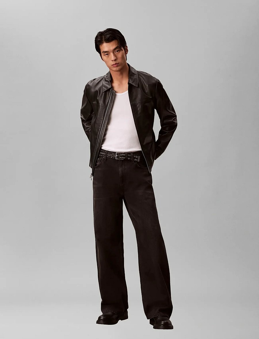 Calvin Klein Jeans - BAGGY AVERY BLACK STONE JEAN - loose jeans - avery black stone - 0