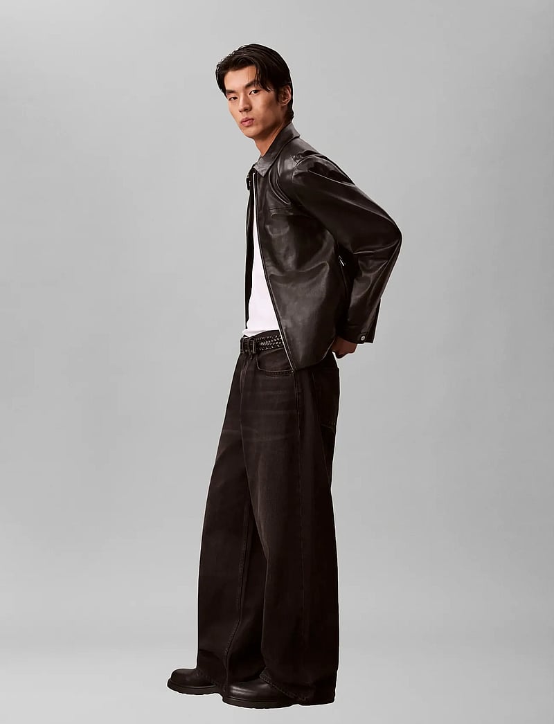 Calvin Klein Jeans - BAGGY AVERY BLACK STONE JEAN - alt laienevad teksad - avery black stone - 4