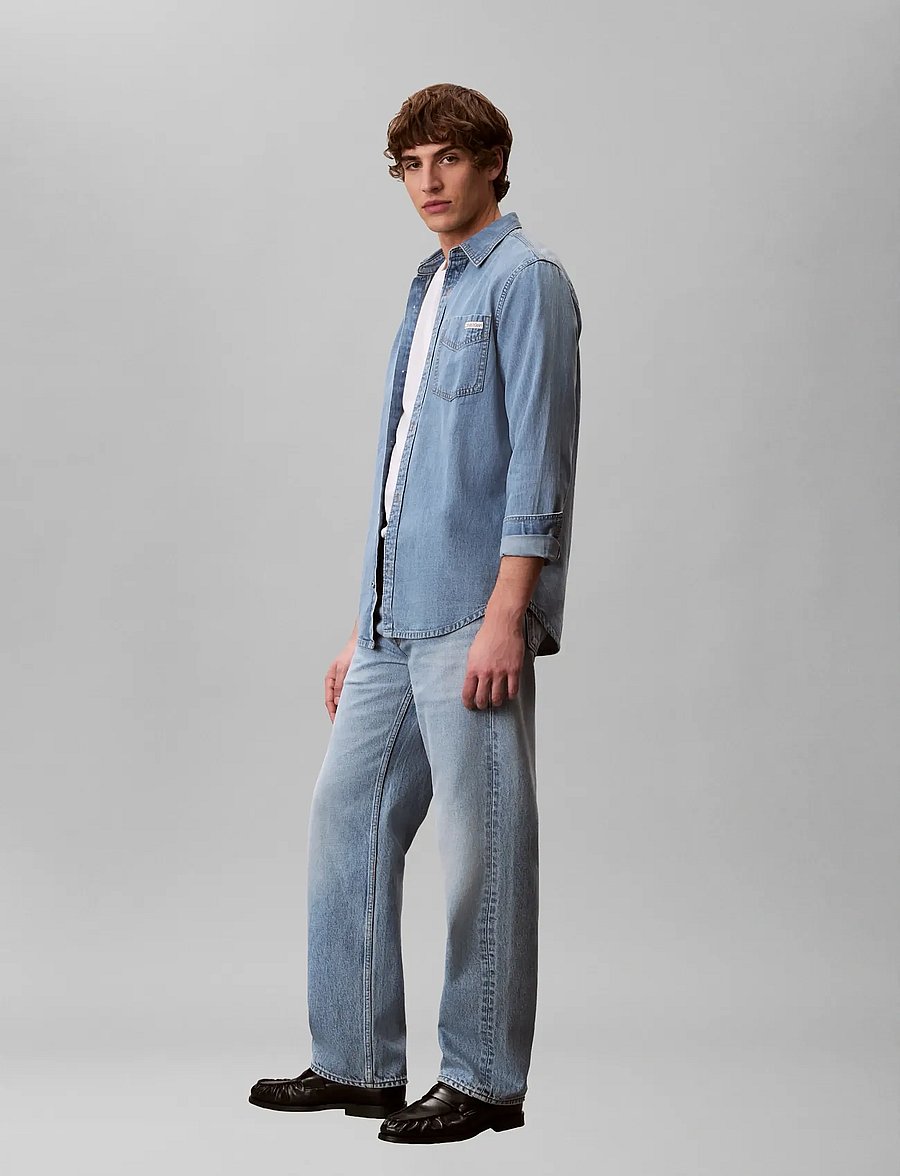 Calvin Klein Jeans - 90S STRAIGHT RETRO LIGHT JEAN - normale jeans - retro light - 4
