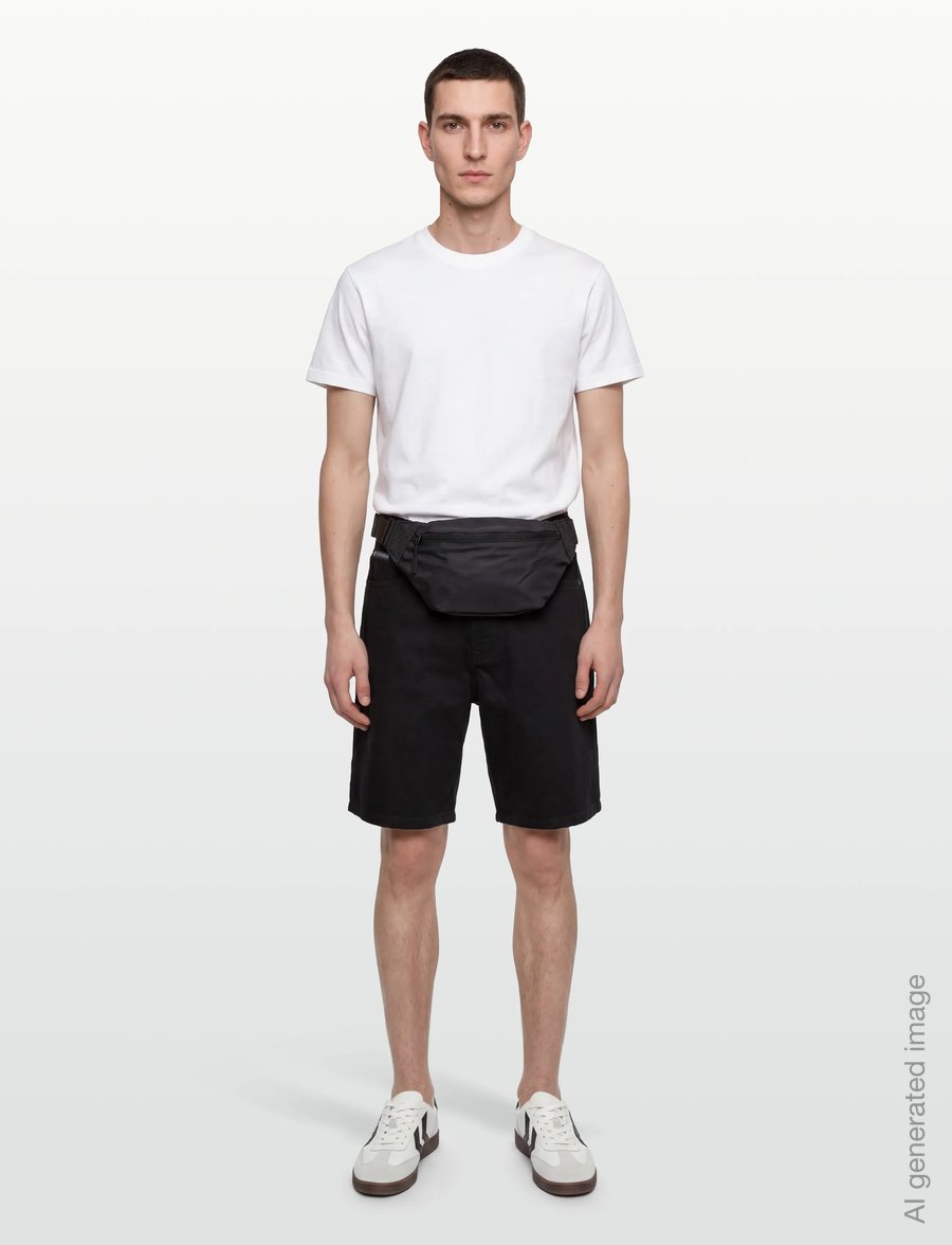 Calvin Klein Jeans - 90S SHORT CK CLASSIC BLACK - lühikesed teksapüksid - ck classic black - 0