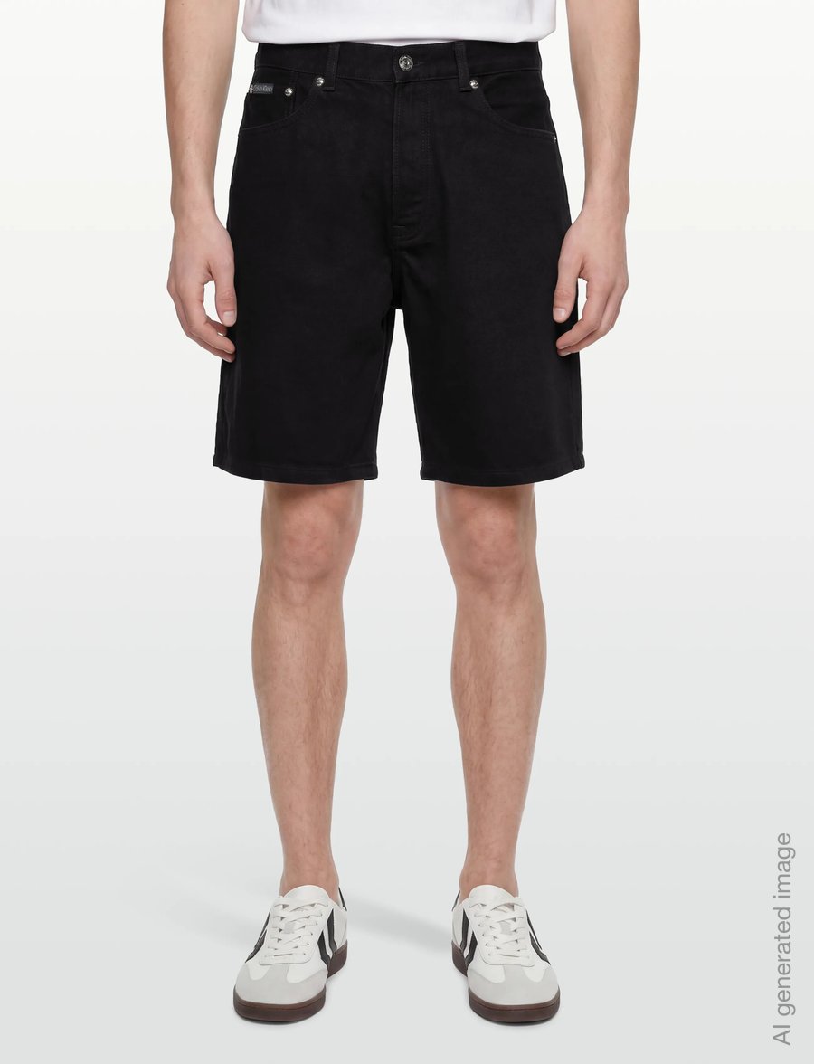 Calvin Klein Jeans - 90S SHORT CK CLASSIC BLACK - lühikesed teksapüksid - ck classic black - 3
