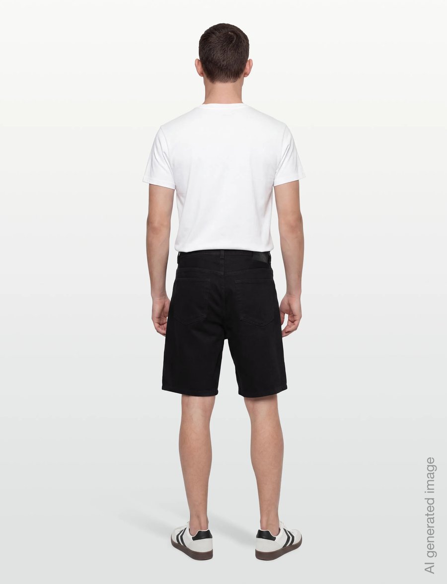 Calvin Klein Jeans - 90S SHORT CK CLASSIC BLACK - lühikesed teksapüksid - ck classic black - 4