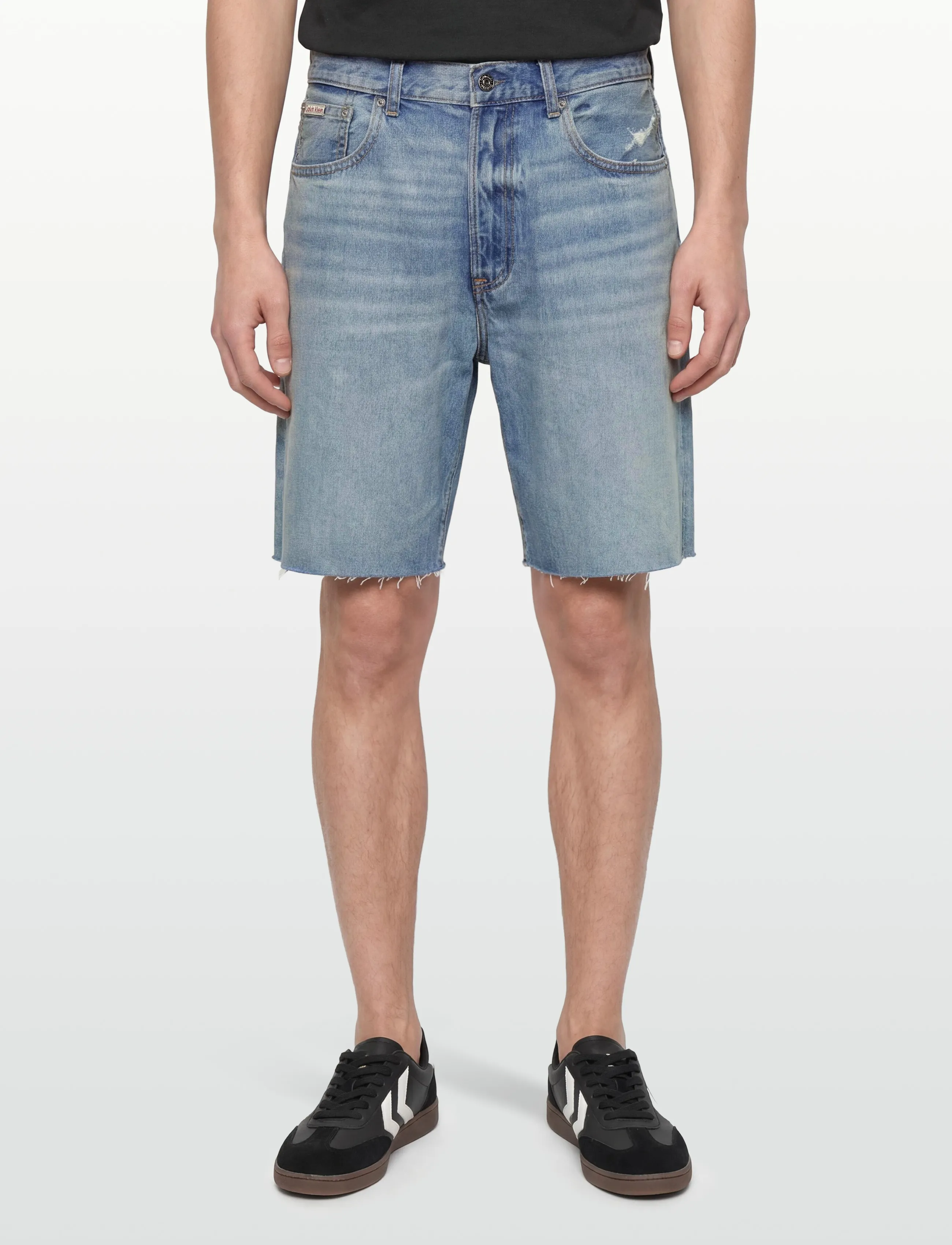 Calvin Klein Jeans 90S Short Lt Blue Wave jeansshorts herr – bild 2