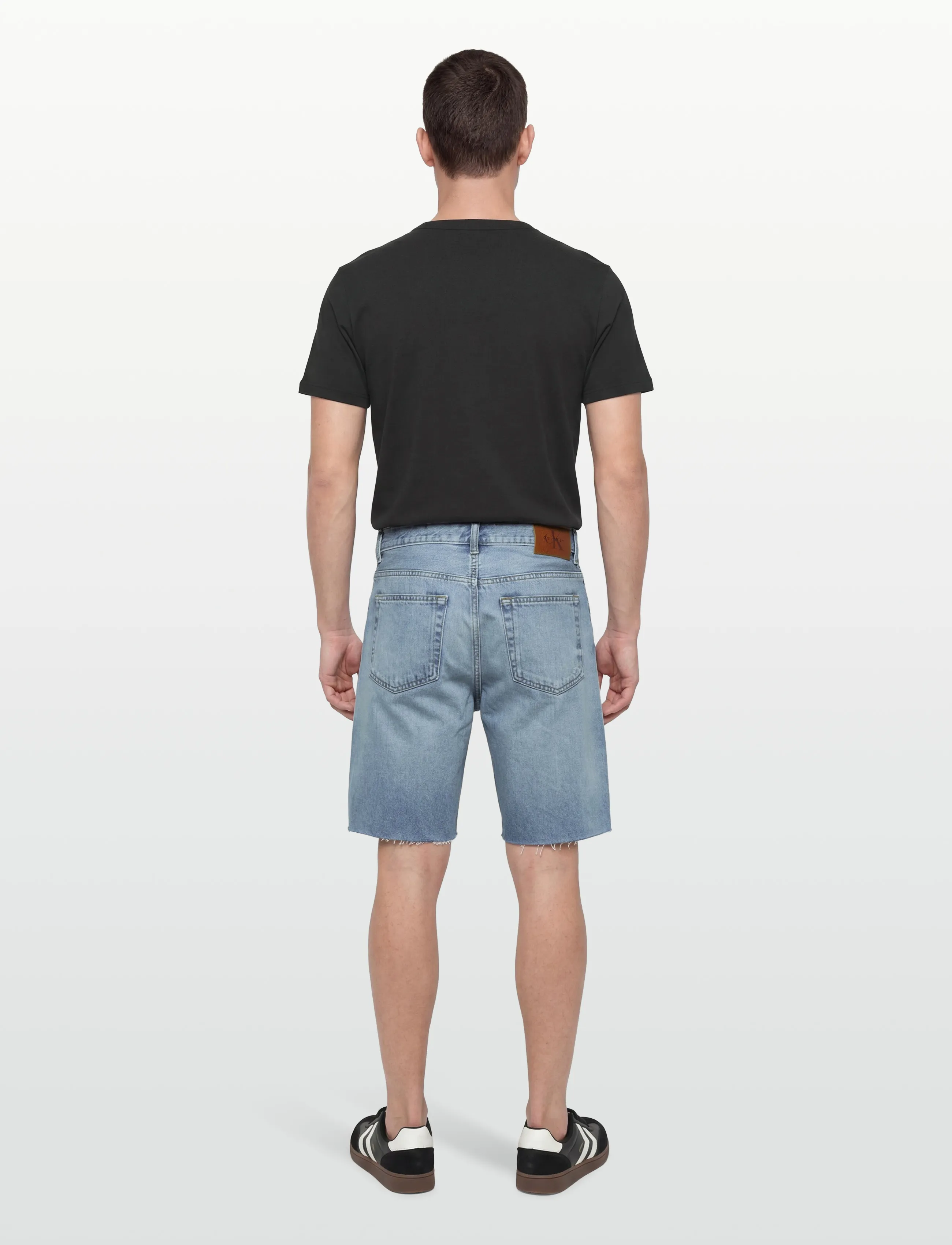 Calvin Klein Jeans 90S Short Lt Blue Wave jeansshorts herr – bild 3