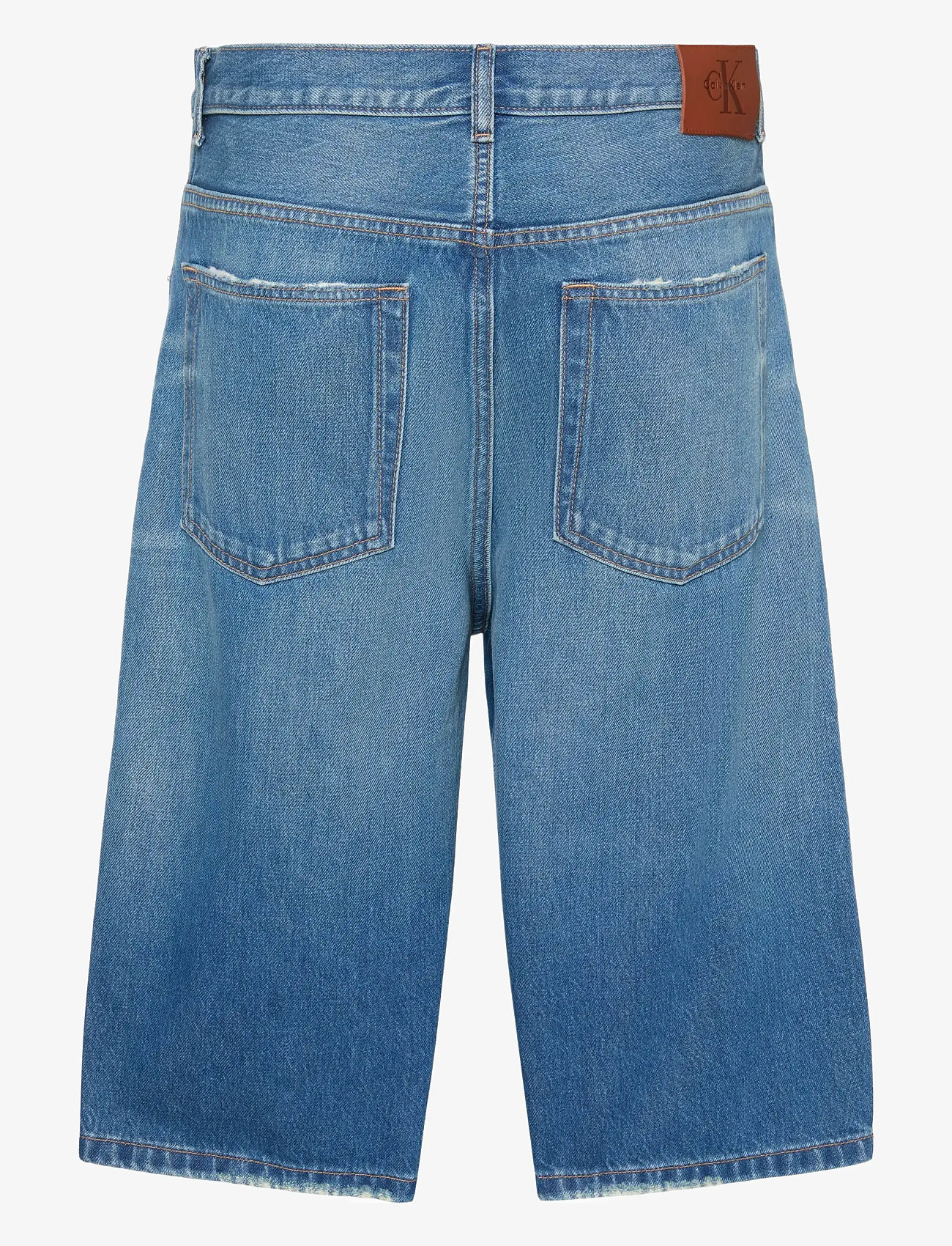 Calvin Klein Jeans - LONG SHORT WASHED EMERALD - jorts - washed emerald - 1