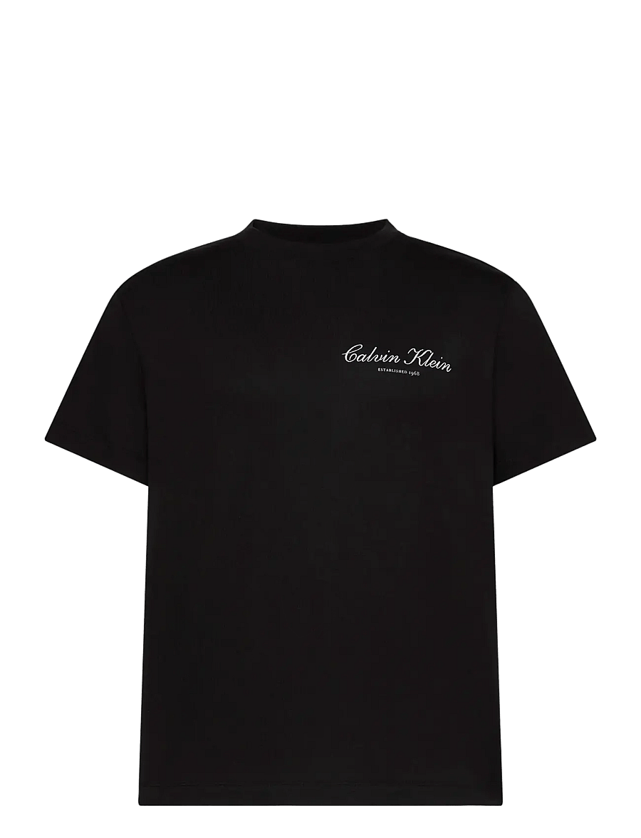Calvin Klein Jeans - 20S MARCH GRAPHIC SEASONAL FASHI - kurzärmelige t-shirts - black - 1