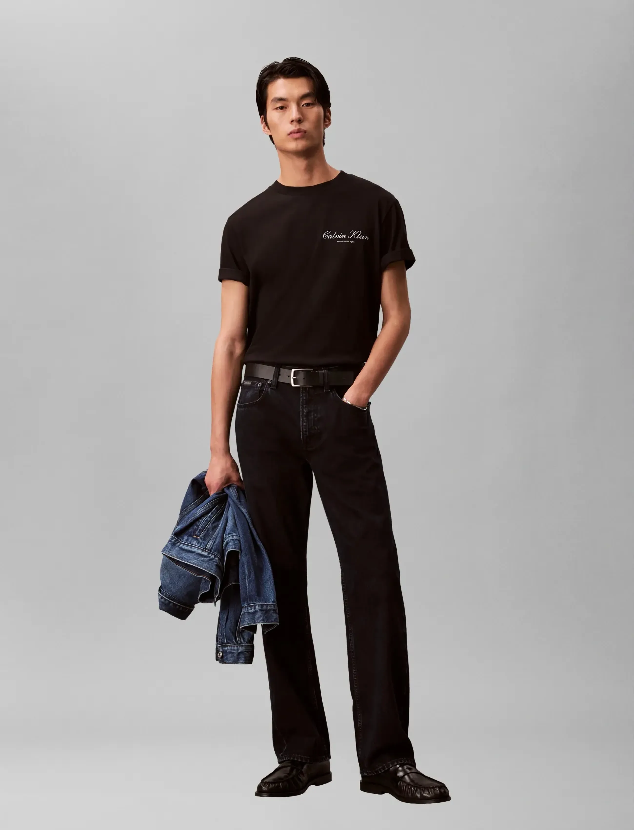 Calvin Klein Jeans 20S MARCH GRAPHIC SEASONAL FASHI - Streetstyle - BLACK / black
