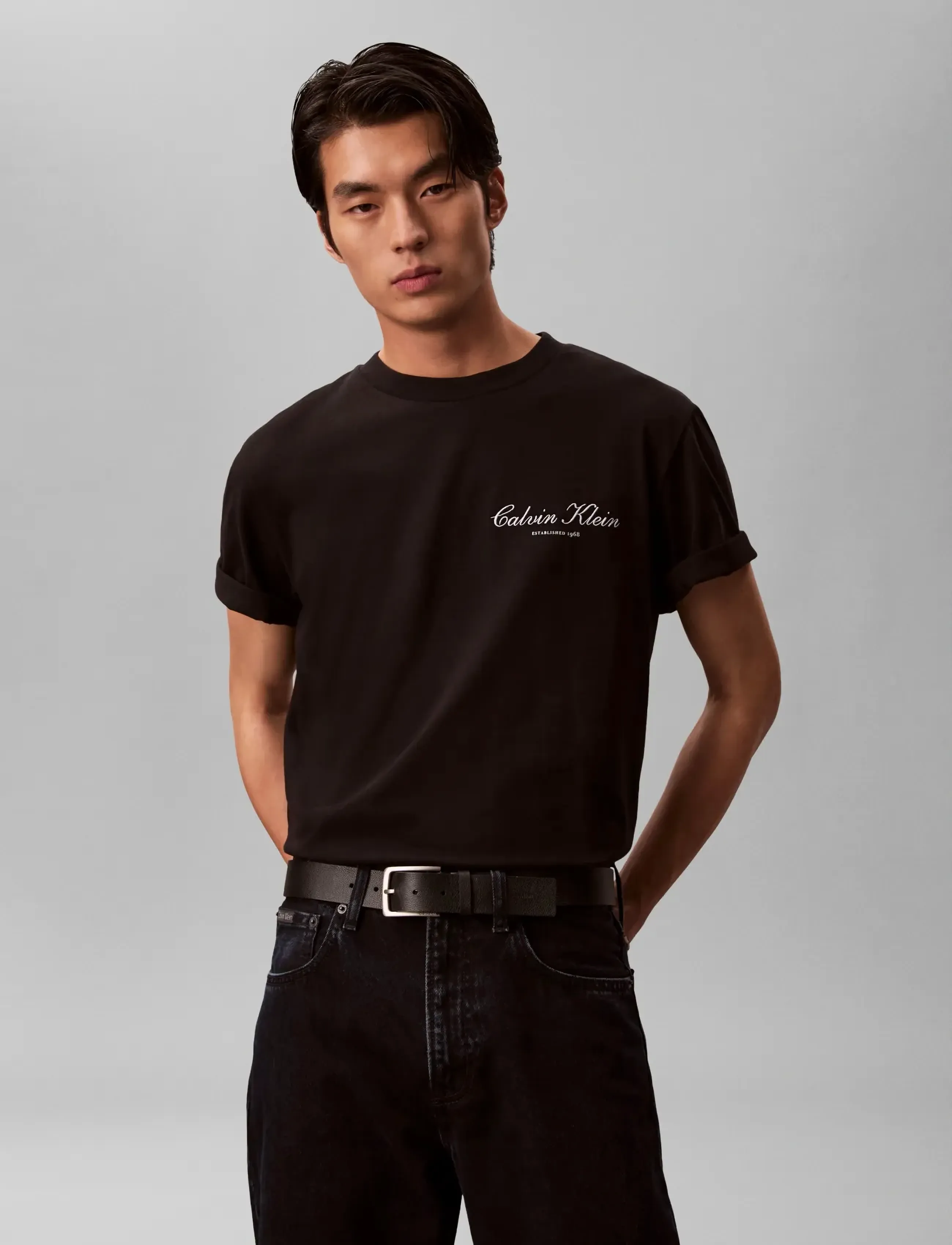 Calvin Klein Jeans - 20S MARCH GRAPHIC SEASONAL FASHI - stutterma bolir - black - 3