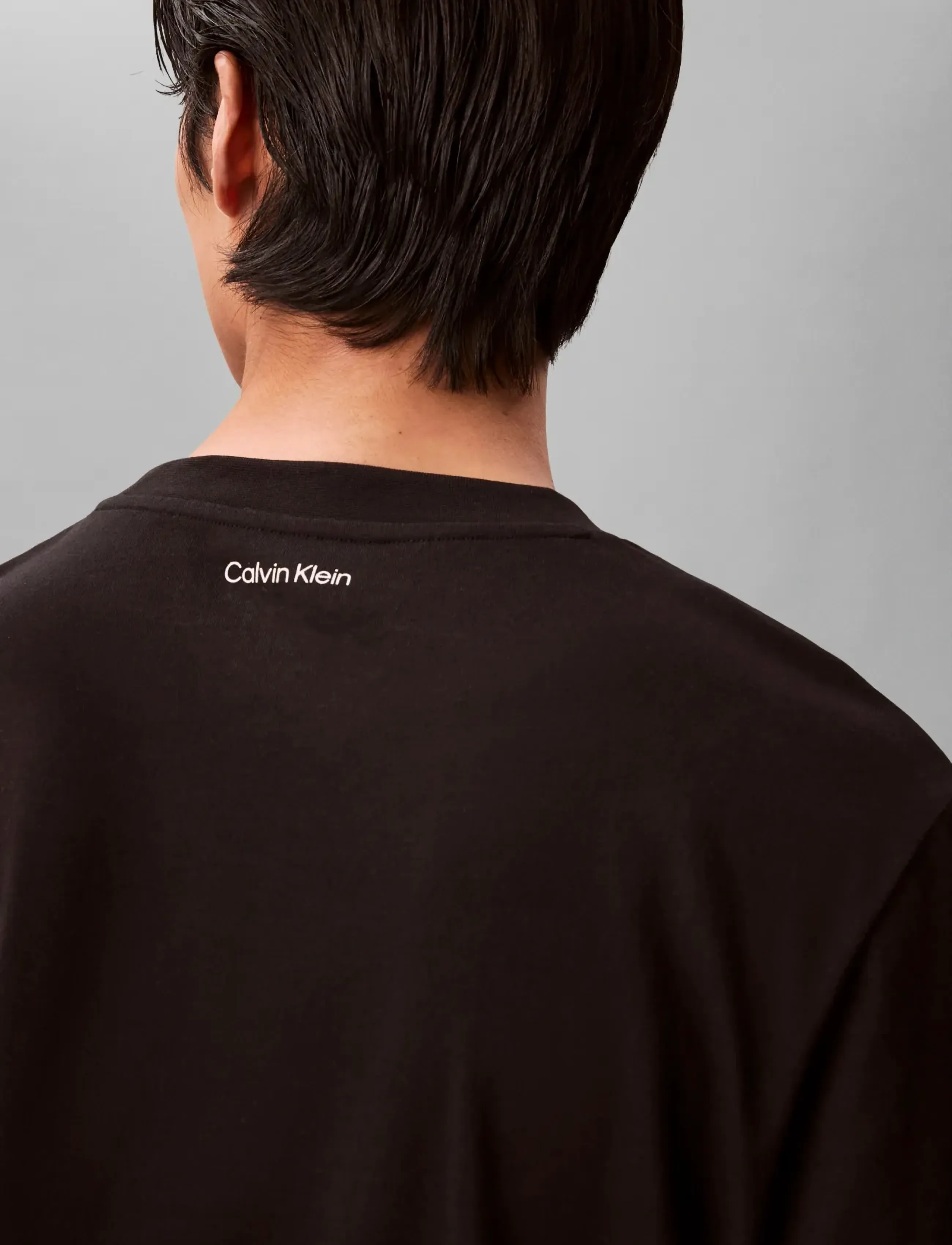 Calvin Klein Jeans - 20S MARCH GRAPHIC SEASONAL FASHI - stutterma bolir - black - 5