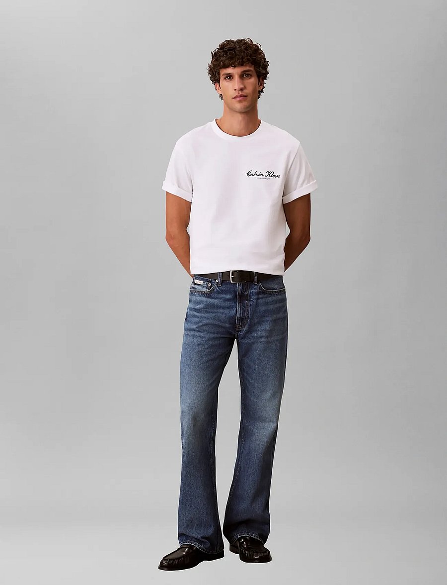 Calvin Klein Jeans - 20S MARCH GRAPHIC SEASONAL FASHI - short-sleeved t-shirts - bright white - 3