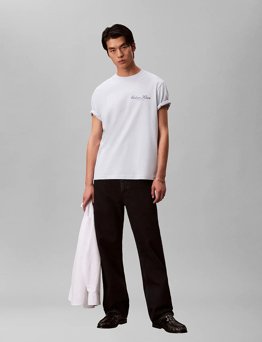 Calvin Klein Jeans - 20S MARCH GRAPHIC SEASONAL FASHI - short-sleeved t-shirts - plein air - 0