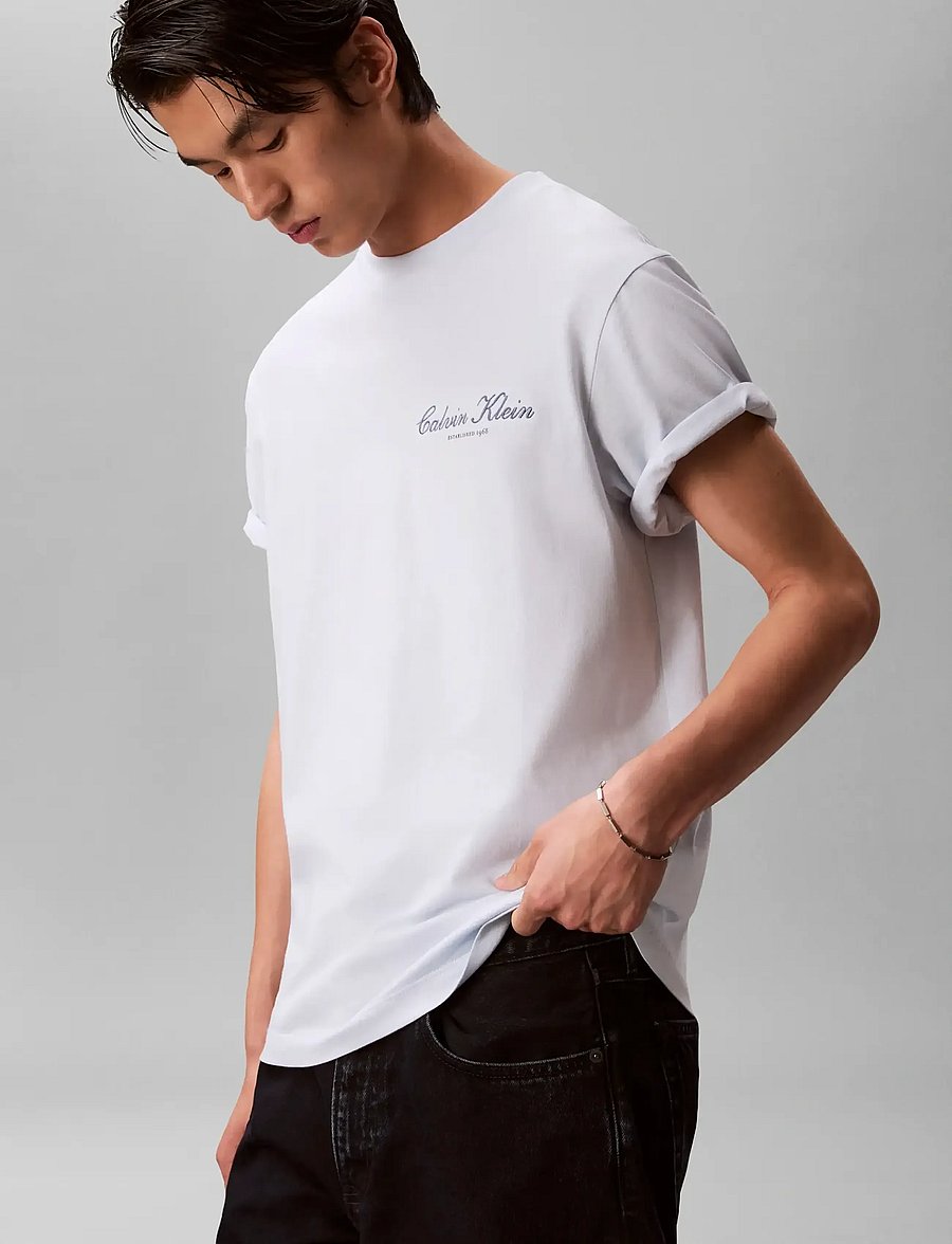 Calvin Klein Jeans - 20S MARCH GRAPHIC SEASONAL FASHI - short-sleeved t-shirts - plein air - 5