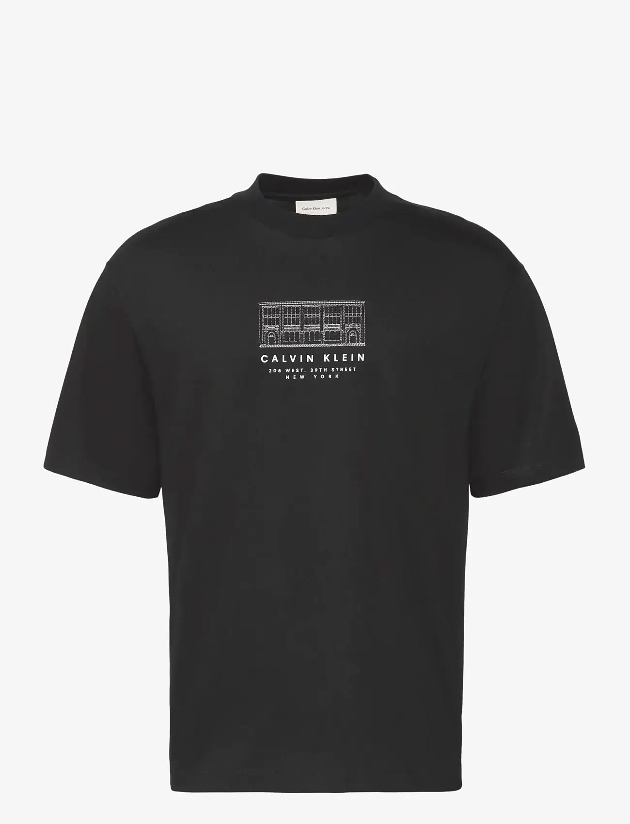 Calvin Klein Jeans - 16S MARCH GRAPHIC SEASONAL FASHI - kortärmade t-shirts - black - 1