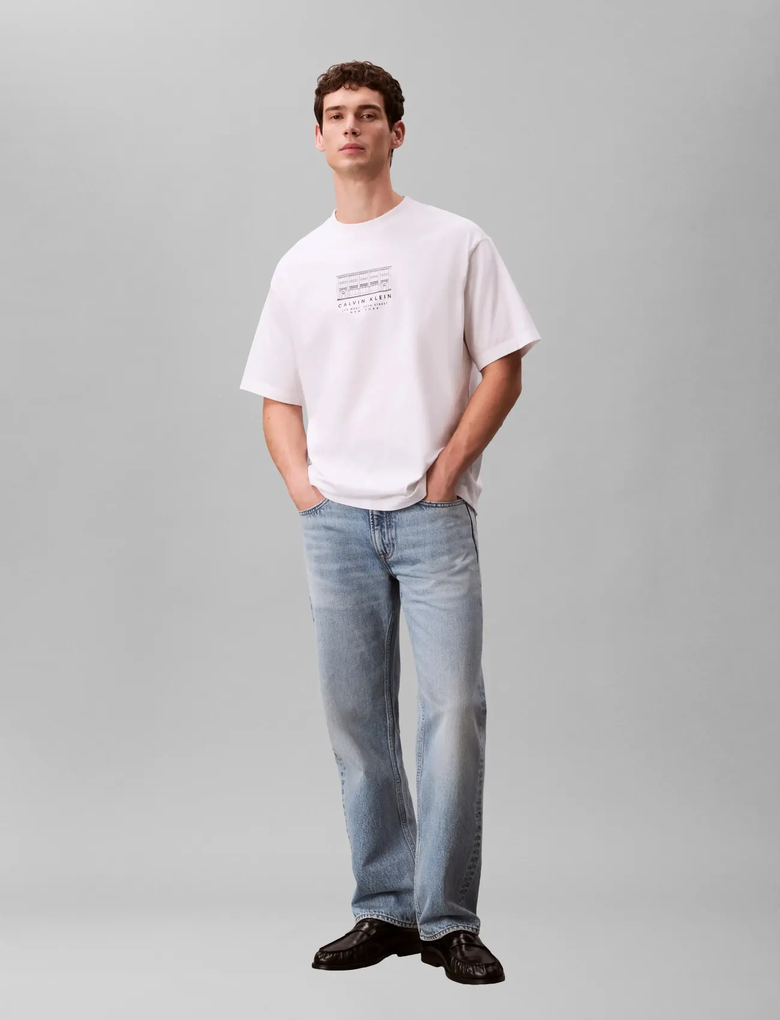 Calvin Klein Jeans 16S MARCH GRAPHIC SEASONAL FASHI - 4 for 3 - BRIGHT WHITE / white