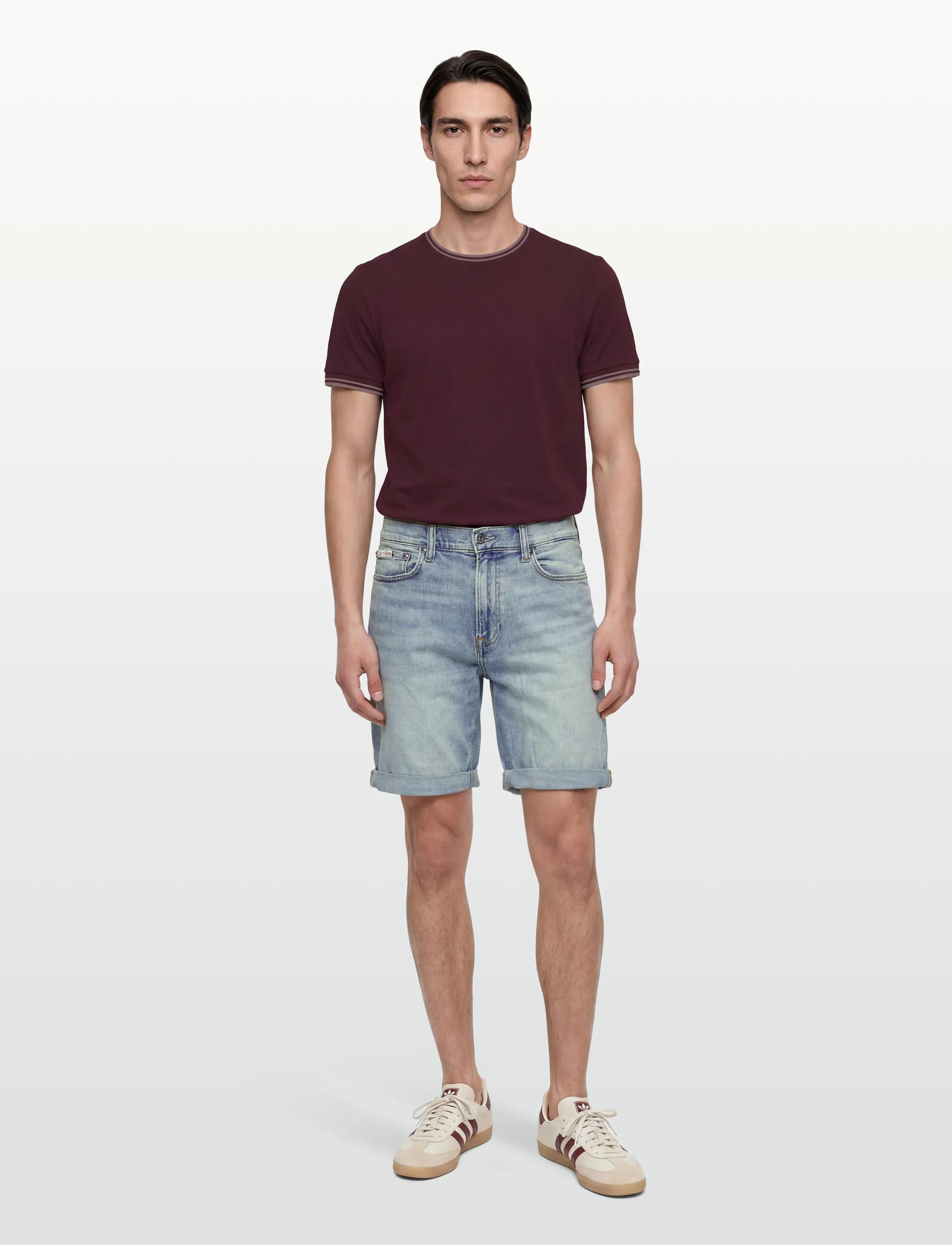 Calvin Klein Jeans Slim Abner Short, 32, Shorts, Blau - Denim Männerswear