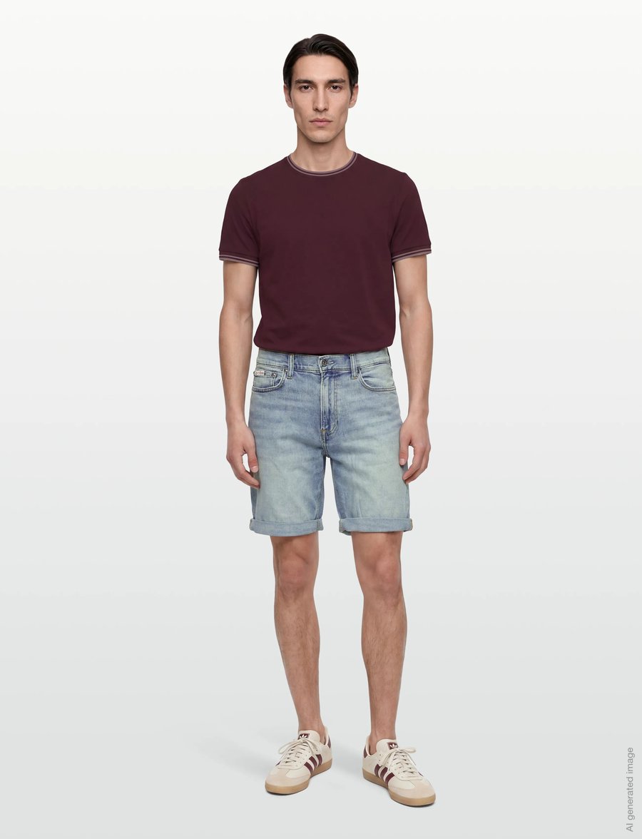 Calvin Klein Jeans - SLIM ABNER SHORT - jeans shorts - abner - 0