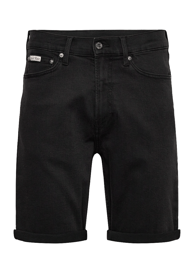 Calvin Klein Jeans - SLIM CK ESSENTIAL BLACK SHORT - jorts - ck essential black - 1
