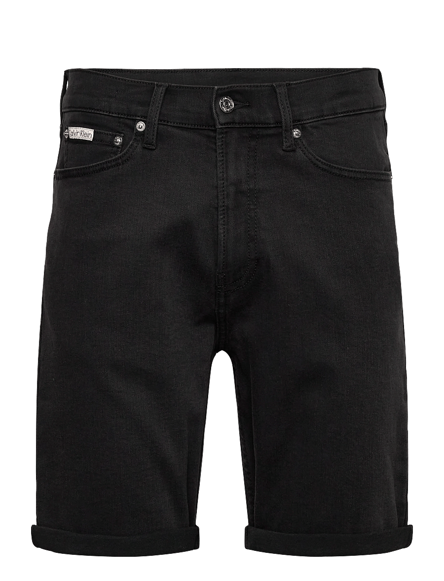 Calvin Klein Jeans - SLIM CK ESSENTIAL BLACK SHORT - jorts - ck essential black - 1