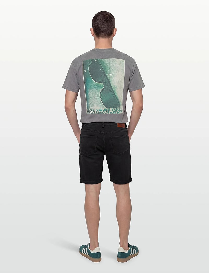 Calvin Klein Jeans - SLIM CK ESSENTIAL BLACK SHORT - jorts - ck essential black - 4
