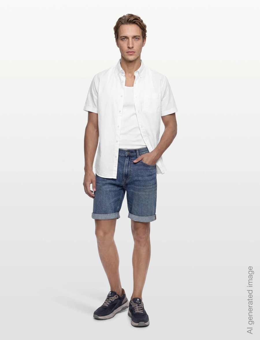 Calvin Klein Jeans - SLIM HAMPTON SHORT - jorts - hampton - 0
