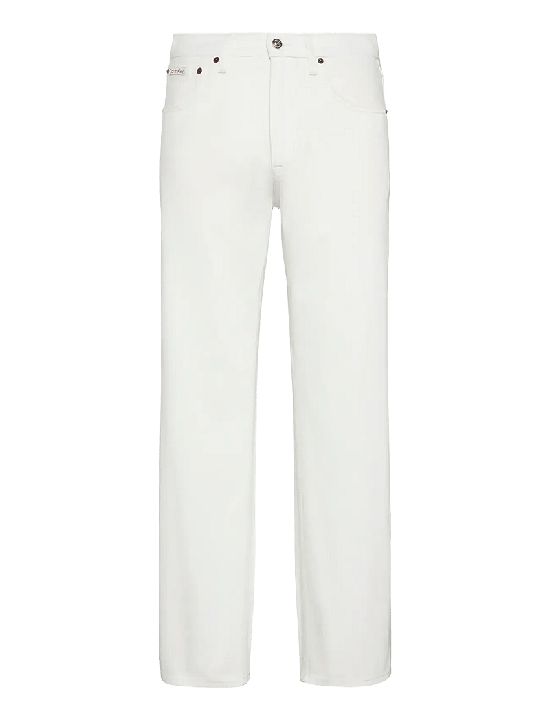 Calvin Klein Jeans - 90S STRAIGHT CHALK WHITE JEAN - regular jeans - chalk white - 1